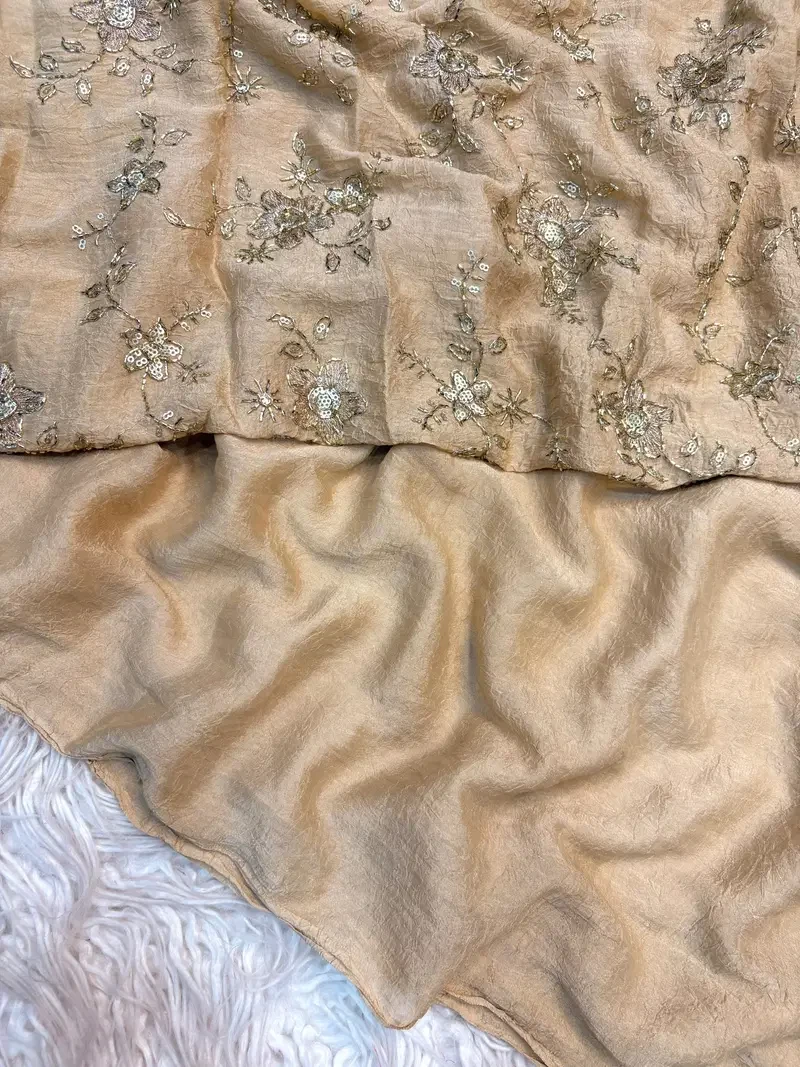 Kc 215 Crush Rangoli Premium Designer Saree Collection