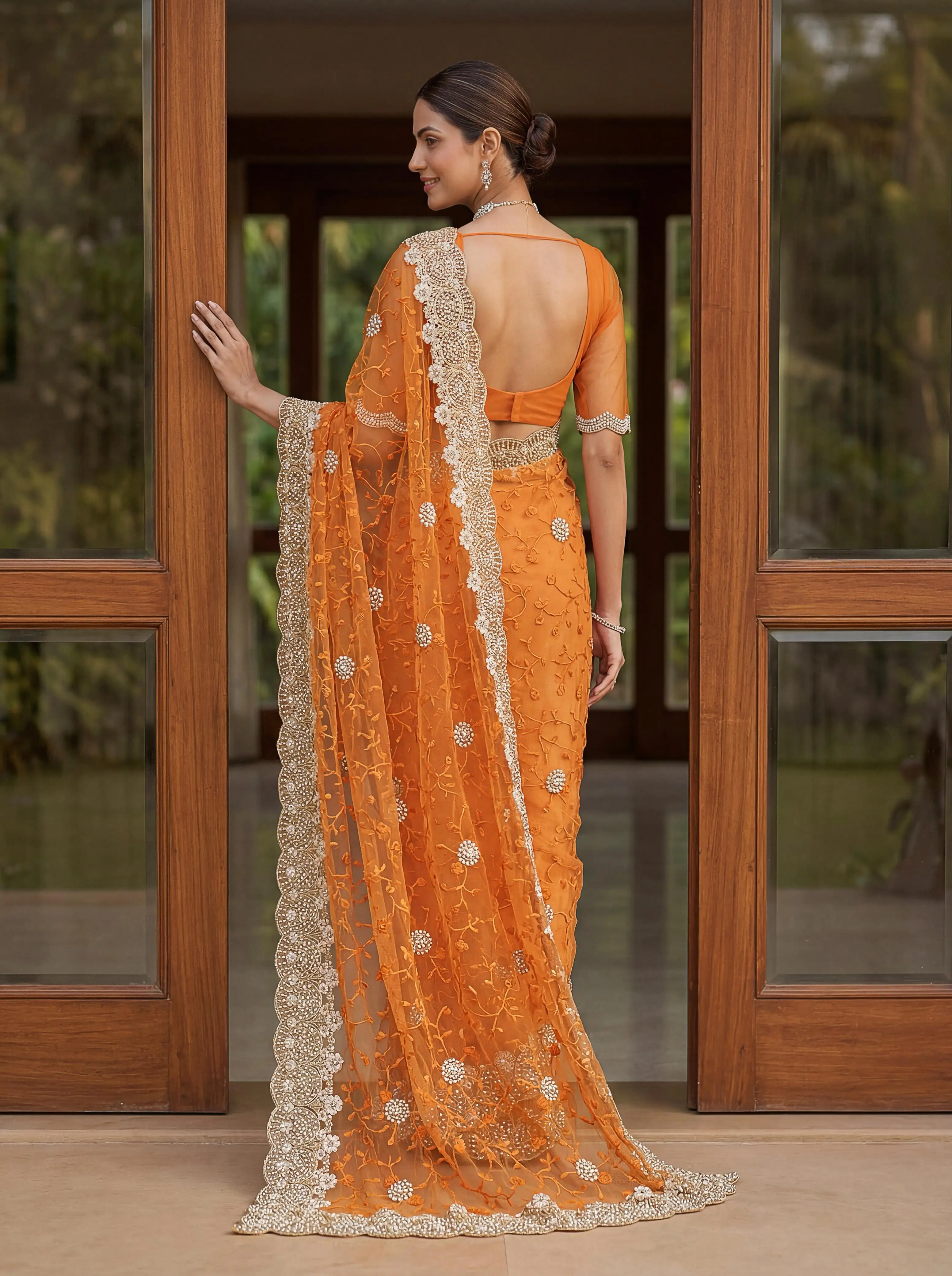 KC 932 Space Silk Saree
