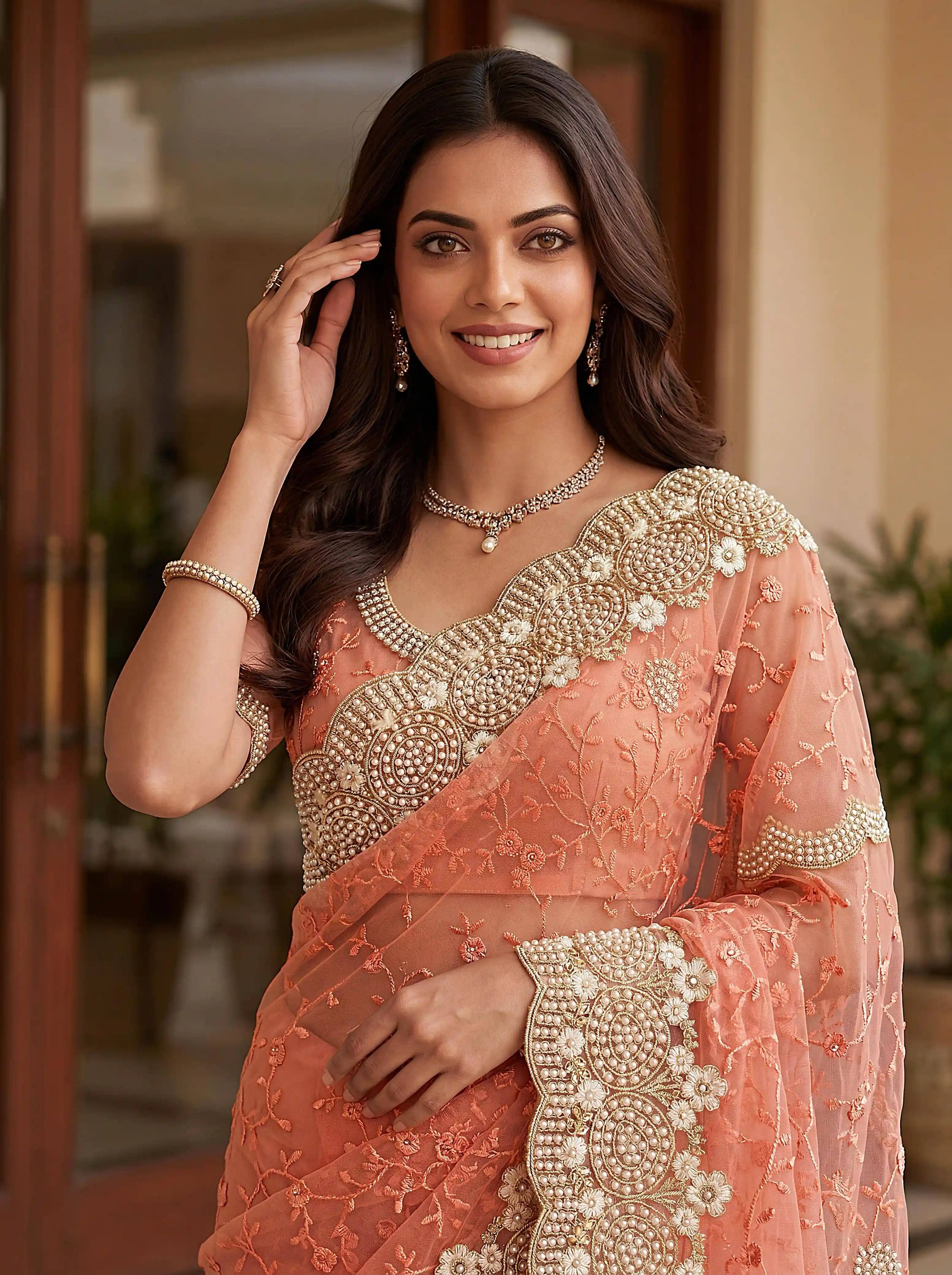 KC 932 Space Silk Saree