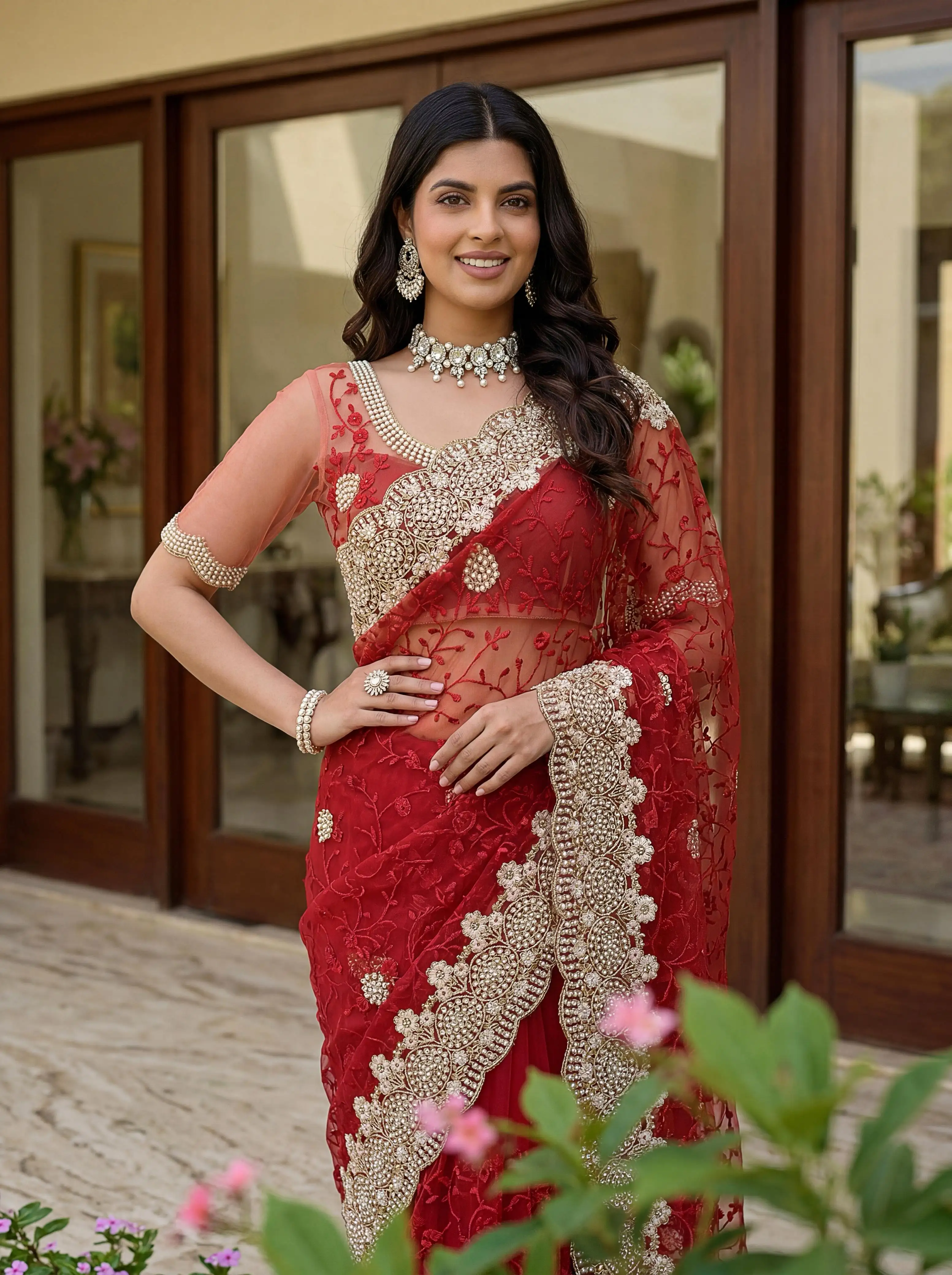 KC 932 Space Silk Saree