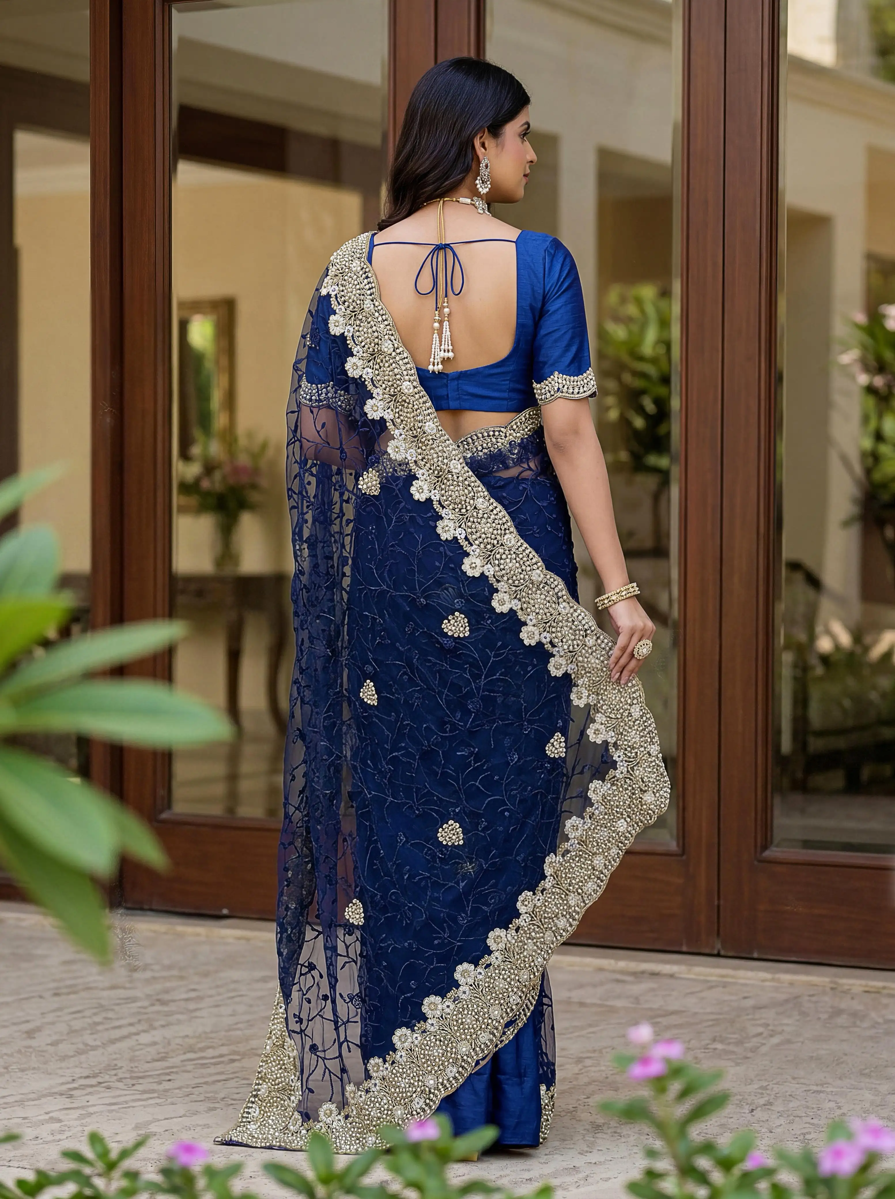 KC 932 Space Silk Saree