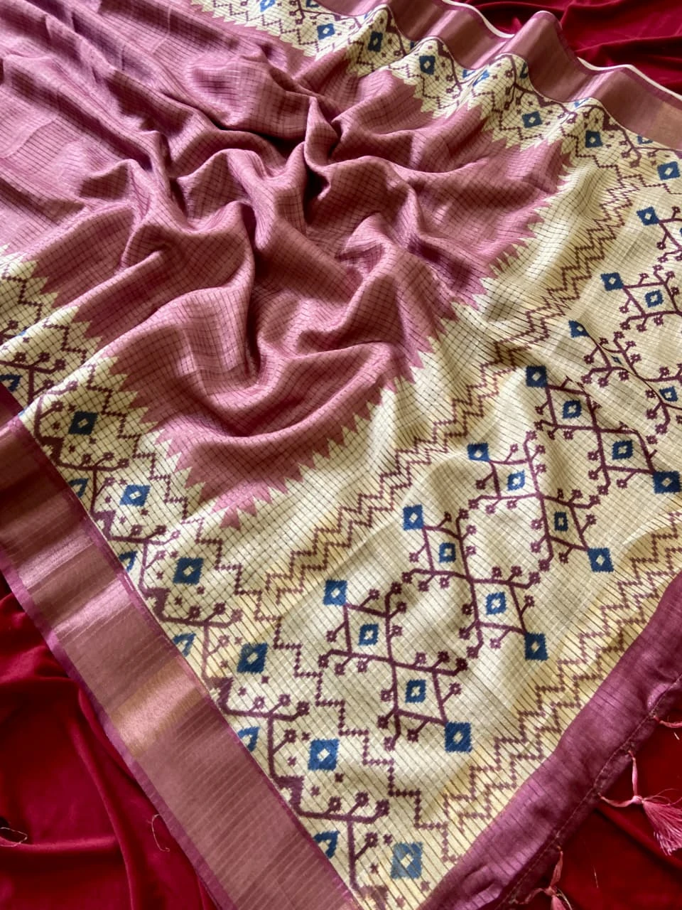 Kf Jessica Tussar Silk Fancy Saree Collection