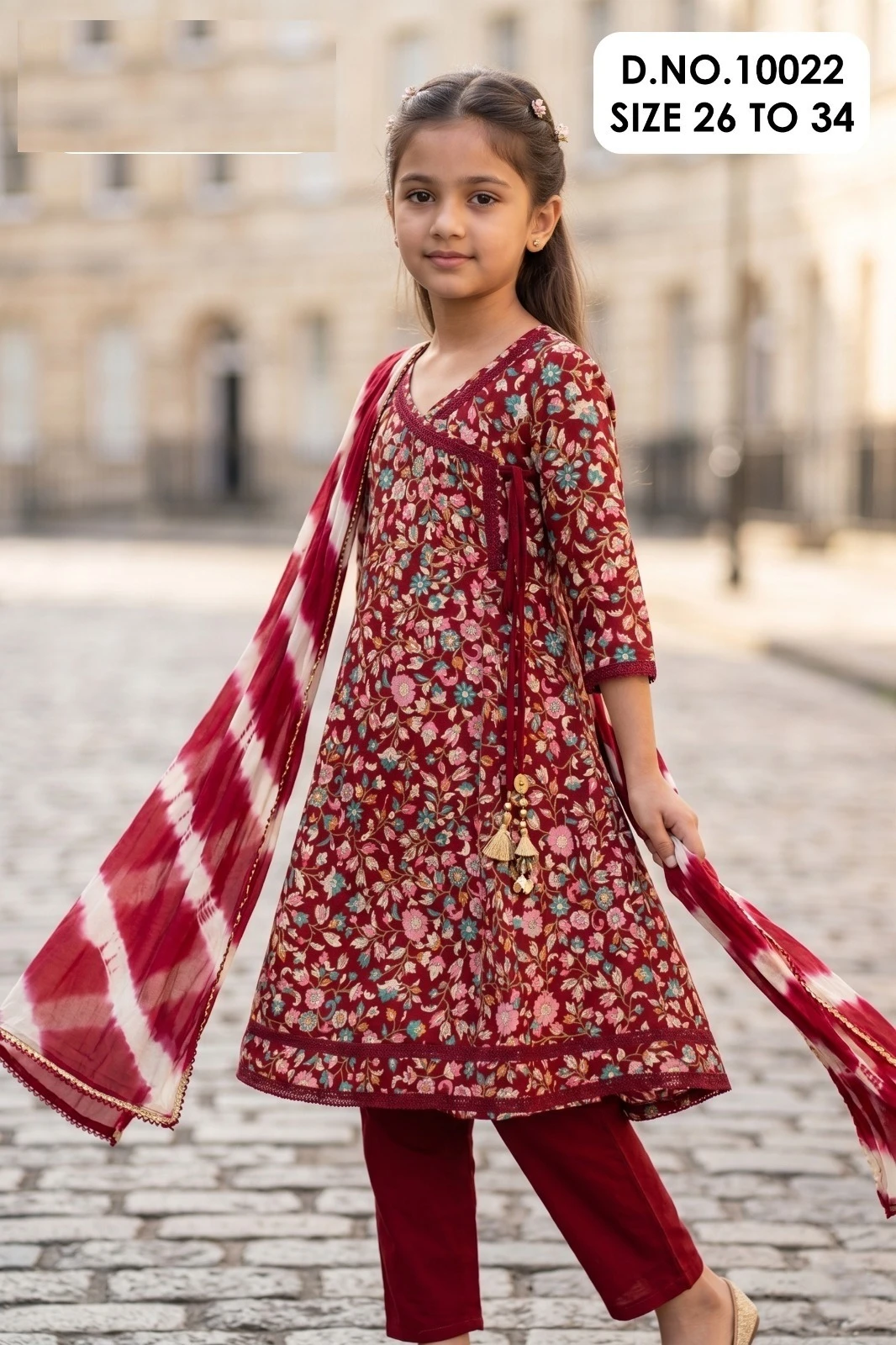 kids Charvika Charvika 10022 Rayon Printed Collection