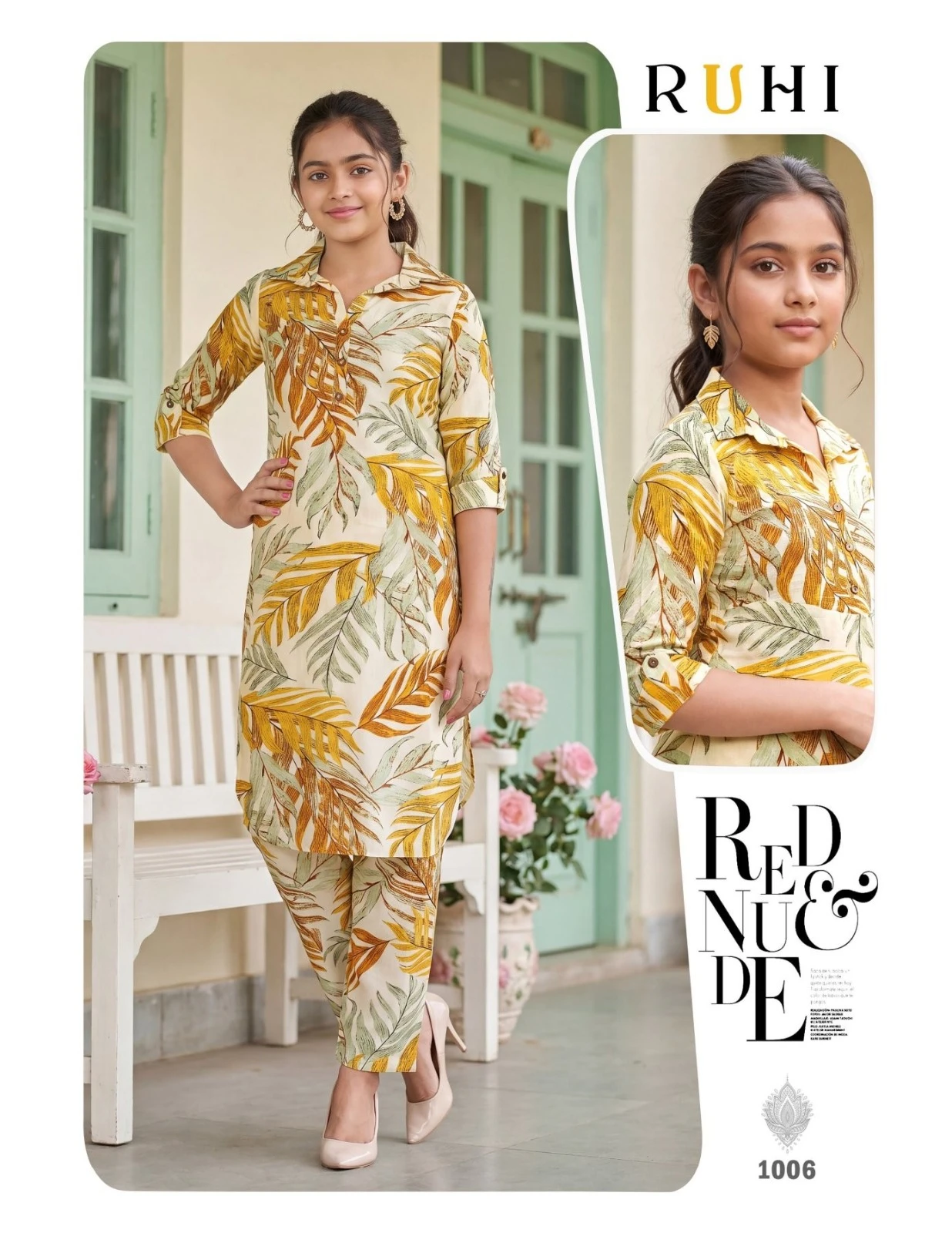 kids Ruhi Rayon Printed Suit