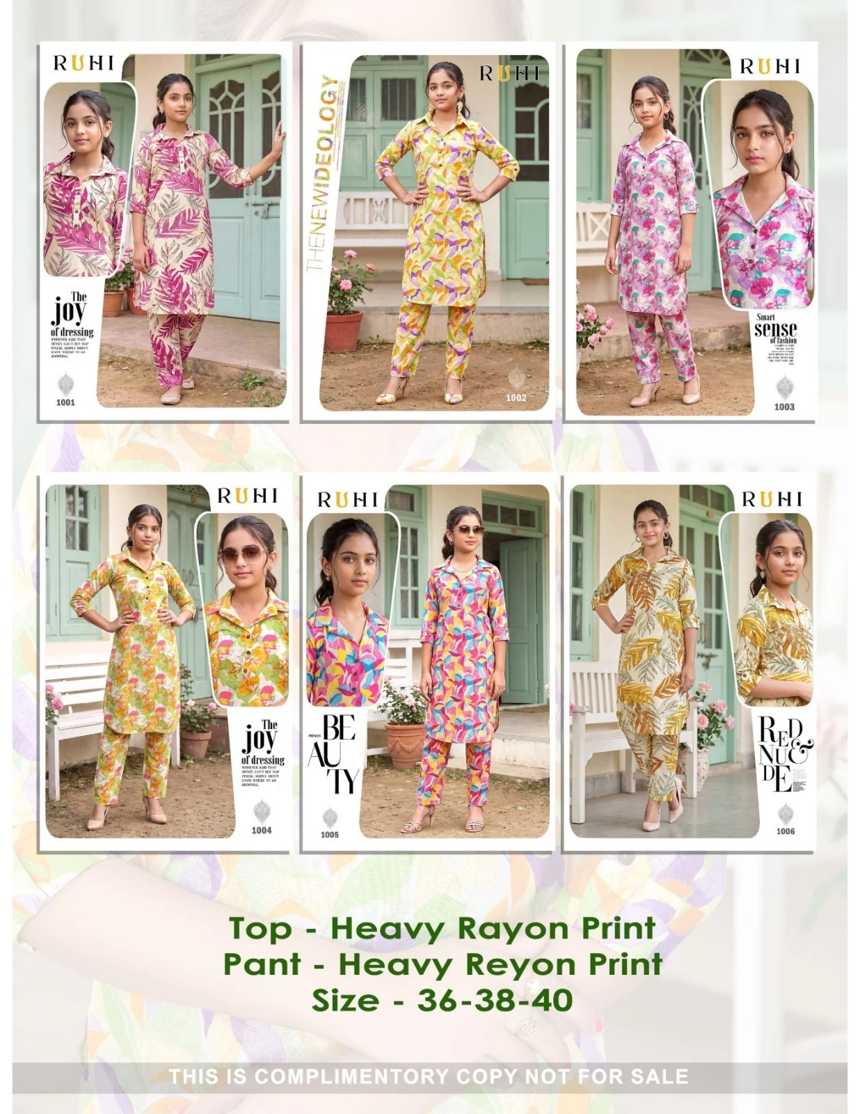 kids Ruhi Rayon Printed Suit
