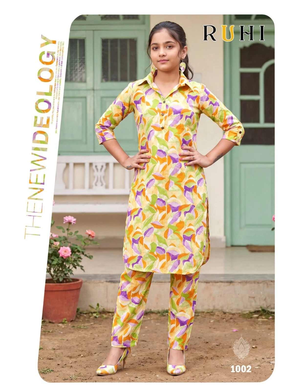 kids Ruhi Rayon Printed Suit