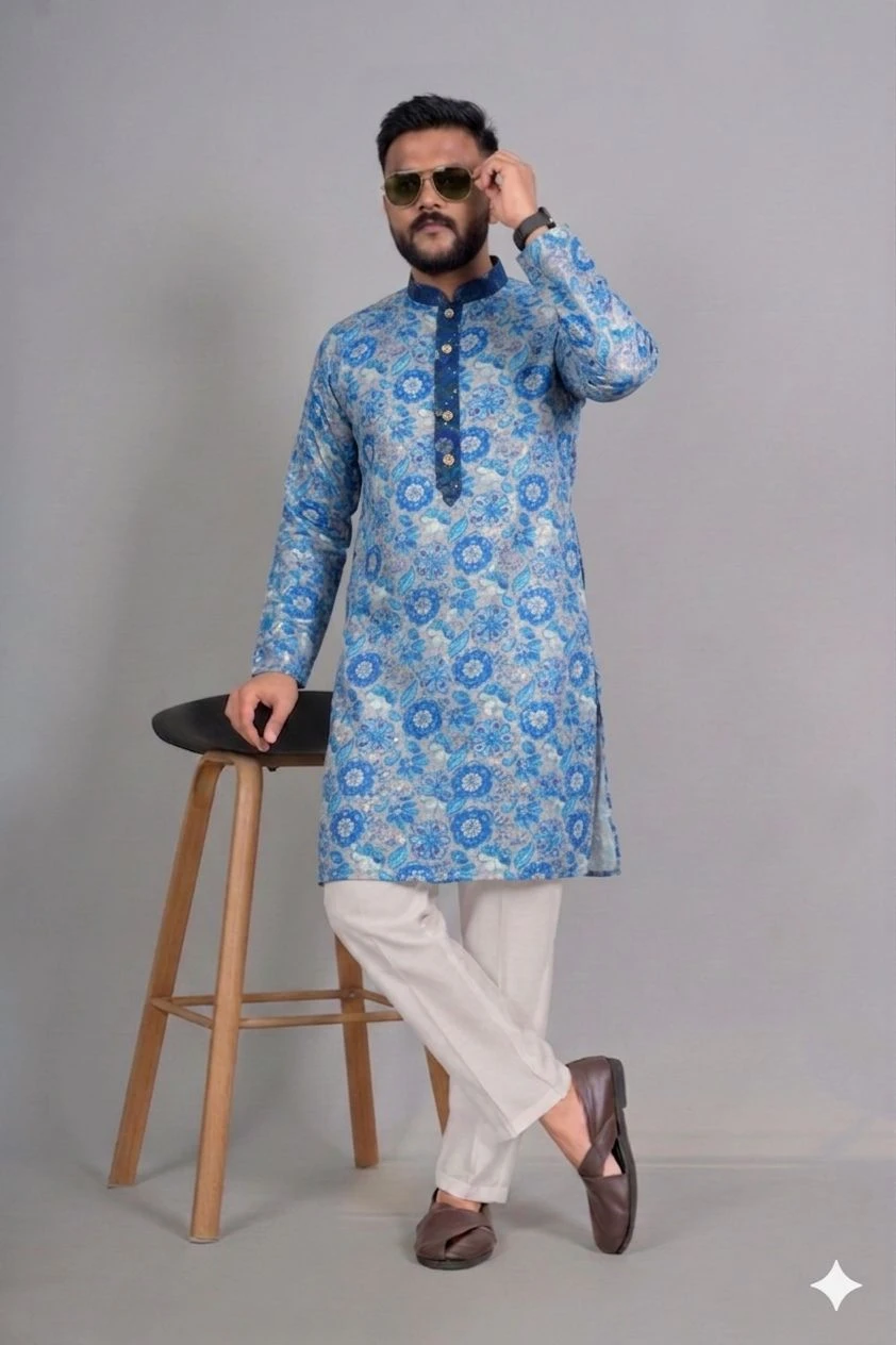 Kurta House Digital Work Traditional Kurta Set