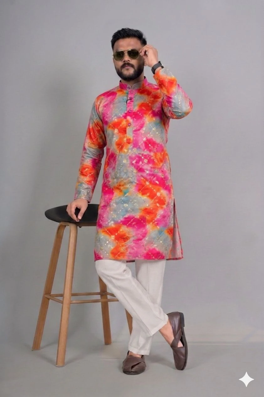 Kurta House Digital Work Traditional Kurta Set