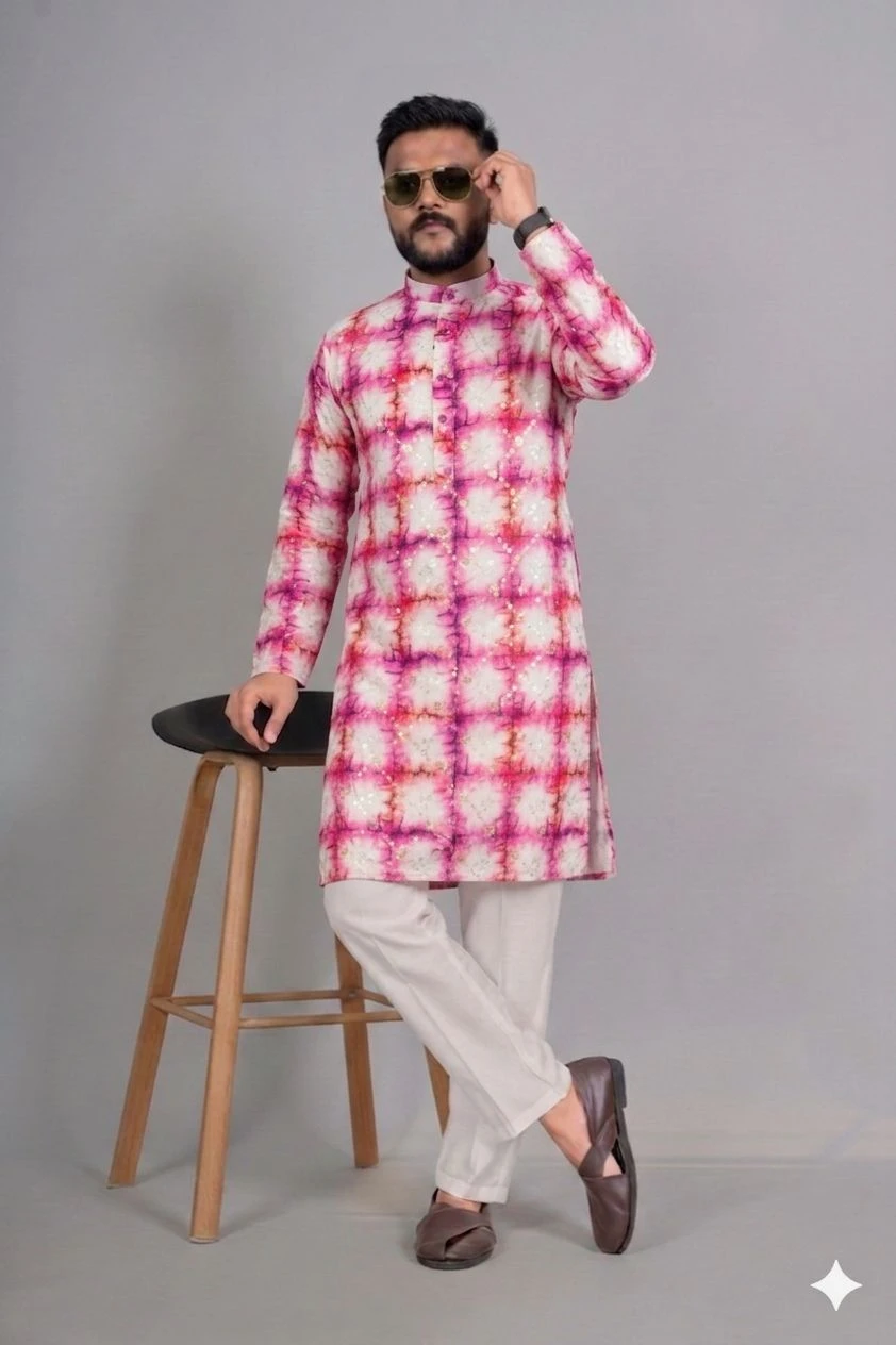 Kurta House Digital Work Traditional Kurta Set