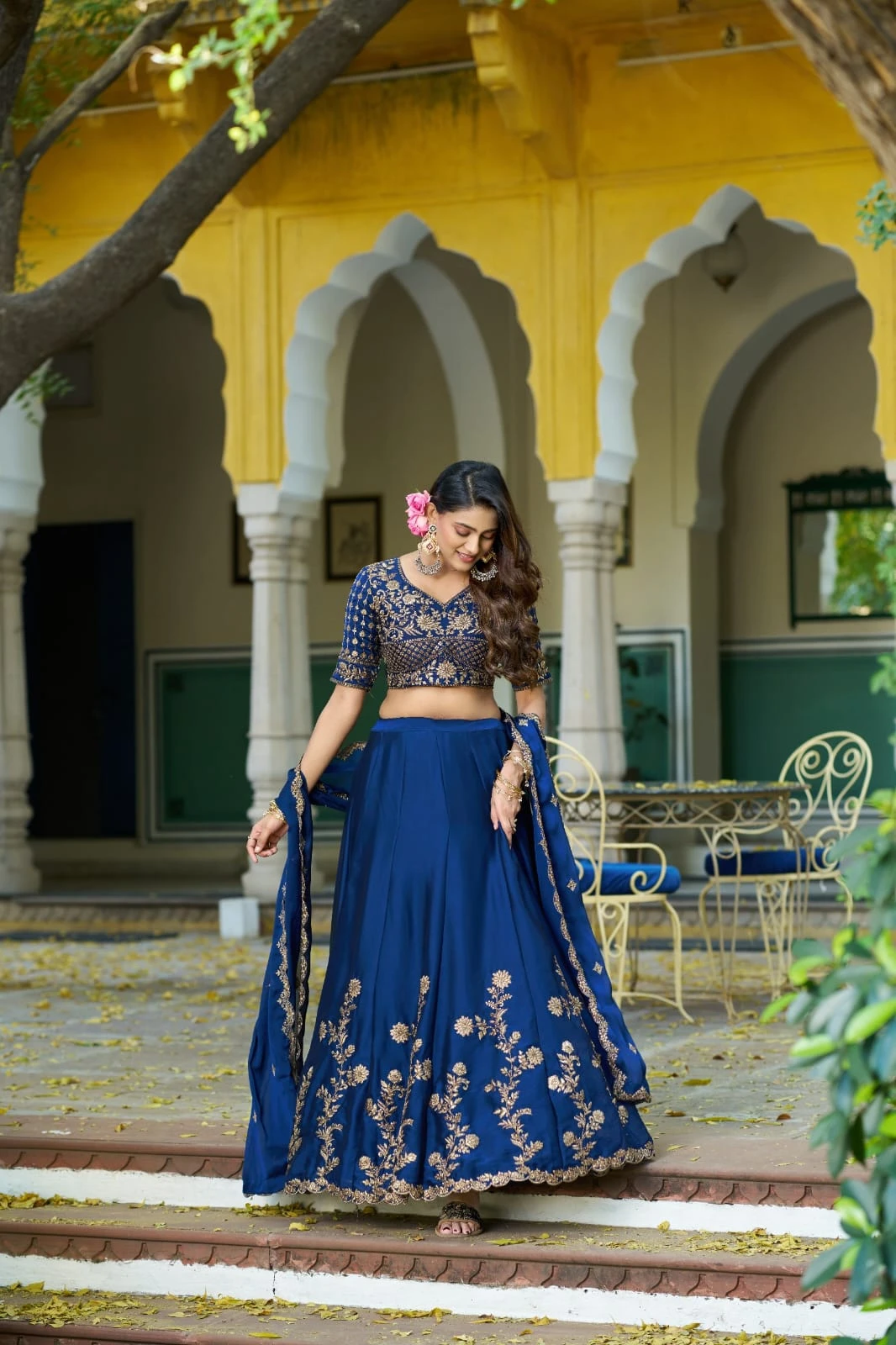 LNB Rangoli Silk Embroidered Lehenga Collection