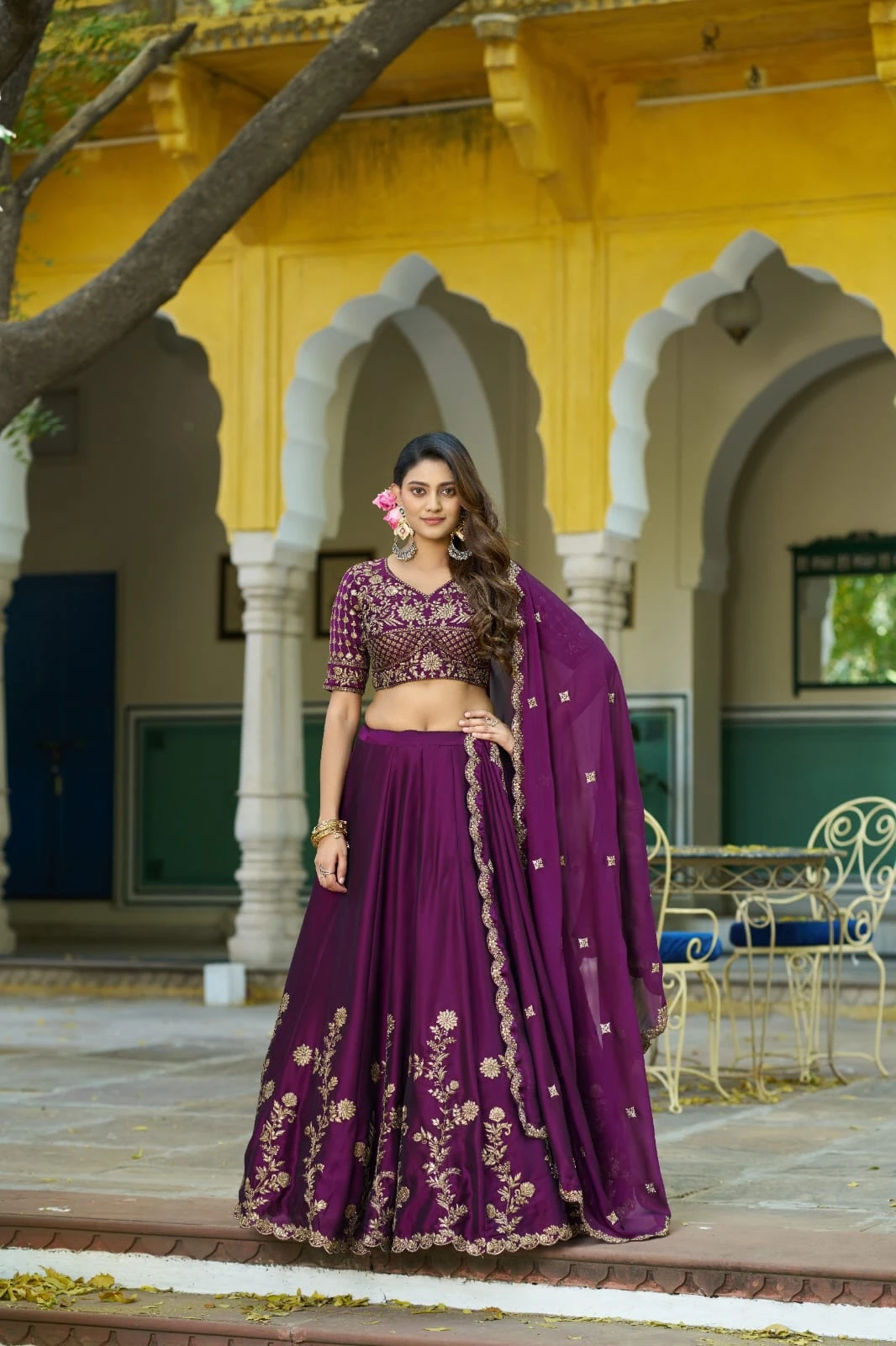 LNB Rangoli Silk Embroidered Lehenga Collection