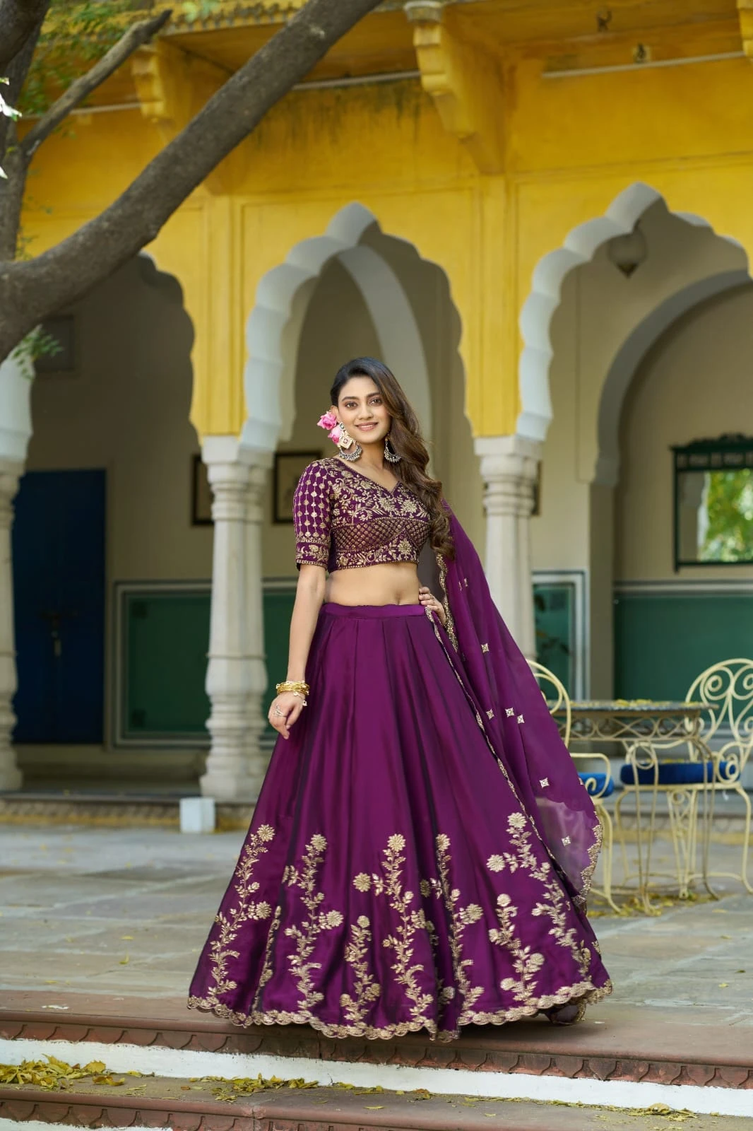 LNB Rangoli Silk Embroidered Lehenga Collection