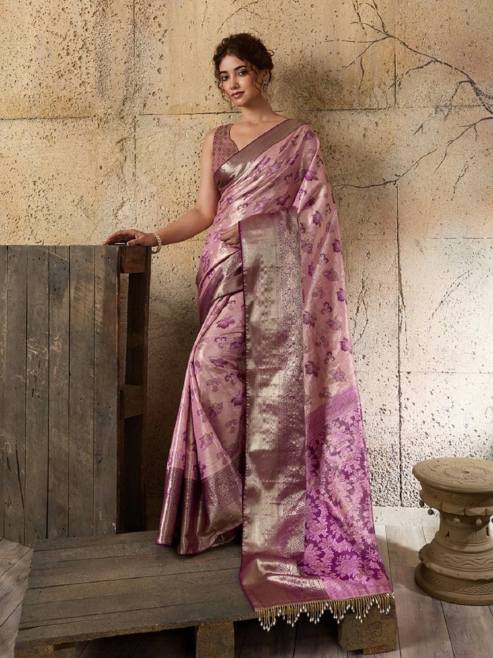 Maahi 221 Kanjivaram Silk Zari Weaving Party Wear Saree Collection