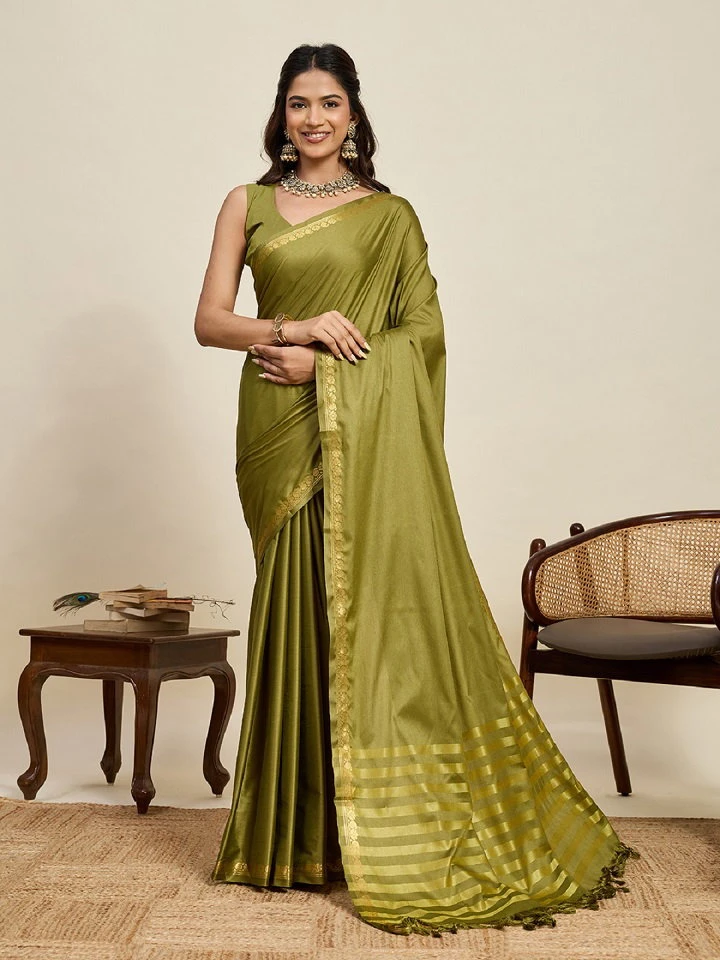 Maahi 222 Banarasi Silk Zari Weaving Worked Saree Collection