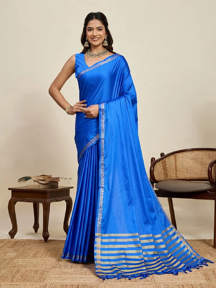 Maahi 222 Banarasi Silk Zari Weaving Worked Saree Collection
