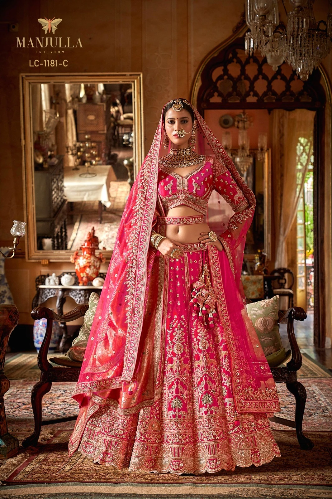 Manjulla Fashion Dulhan Vol-1-2-3-4 Bridal Lehenga Collection
