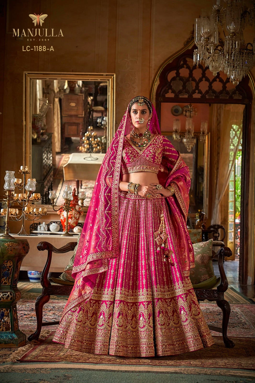 Manjulla Fashion Dulhan Vol-1-2-3-4 Bridal Lehenga Collection