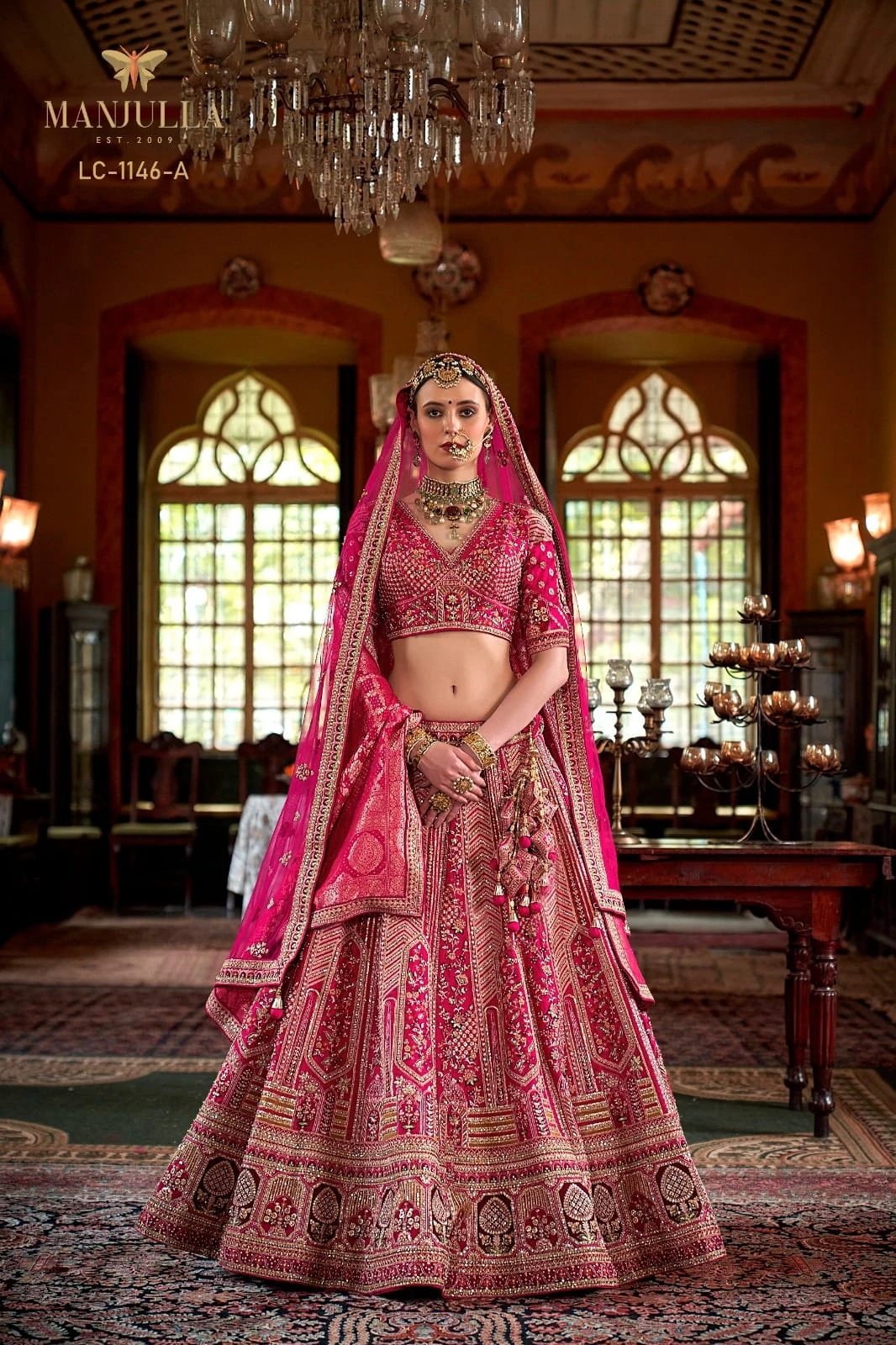 Manjulla Fashion Dulhan Vol-1-2-3-4 Bridal Lehenga Collection