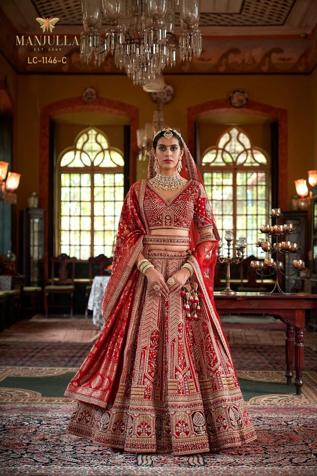 Manjulla Fashion Dulhan Vol-1-2-3-4 Bridal Lehenga Collection