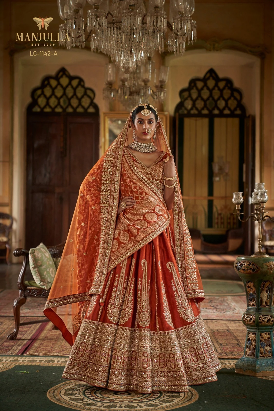 Manjulla Fashion Dulhan Vol-1-2-3-4 Bridal Lehenga Collection