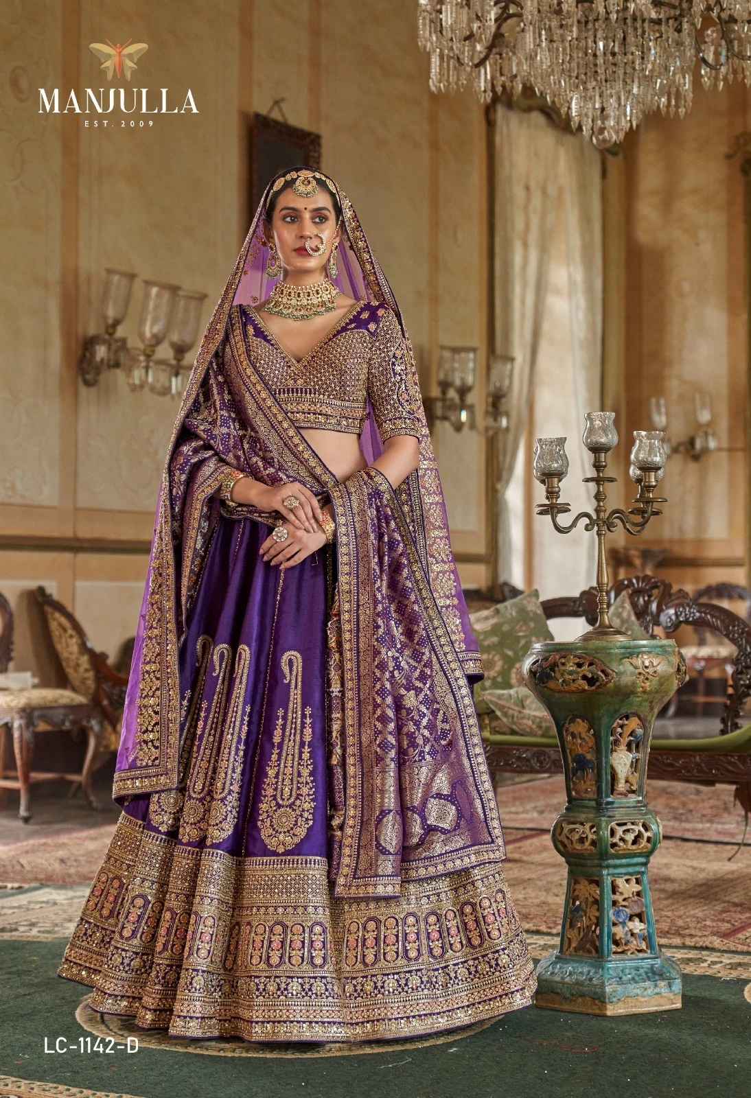Manjulla Fashion Dulhan Vol-1-2-3-4 Bridal Lehenga Collection