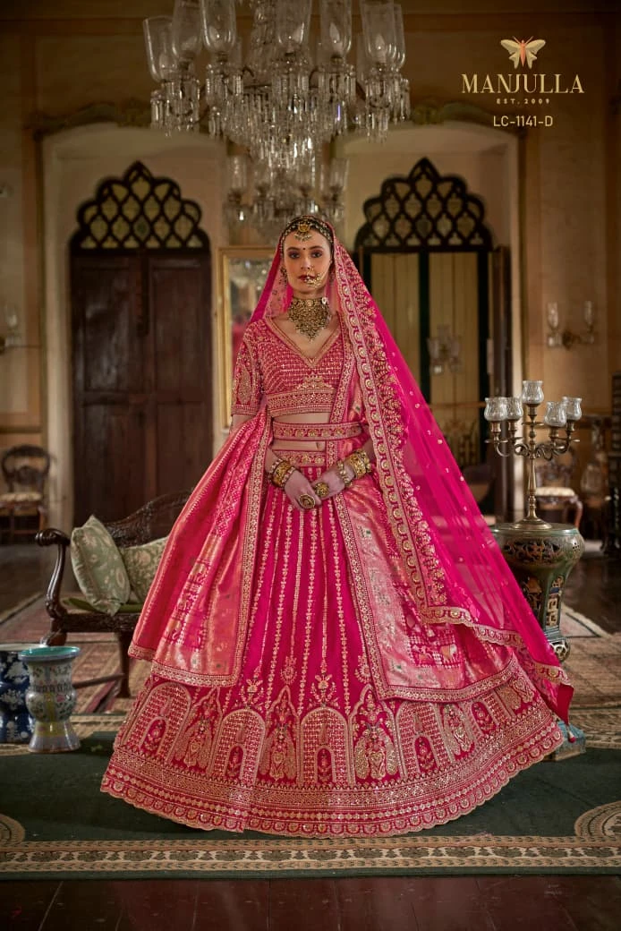 Manjulla Fashion Dulhan Vol-1-2-3-4 Bridal Lehenga Collection