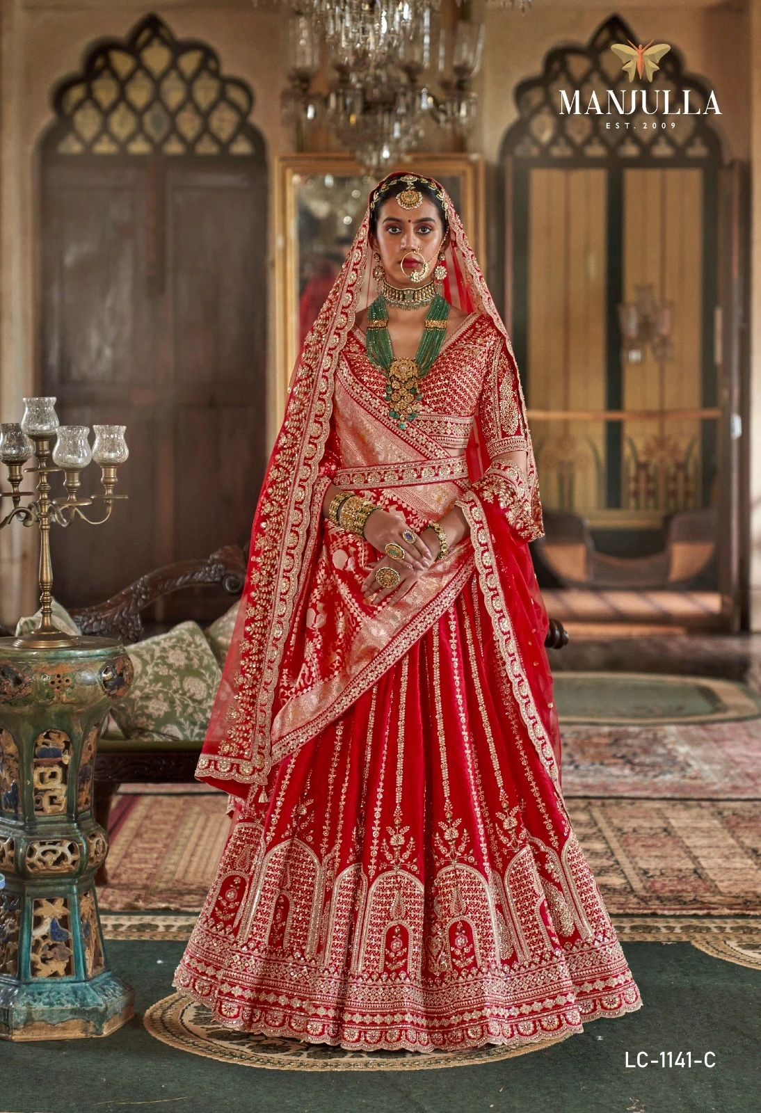 Manjulla Fashion Dulhan Vol-1-2-3-4 Bridal Lehenga Collection