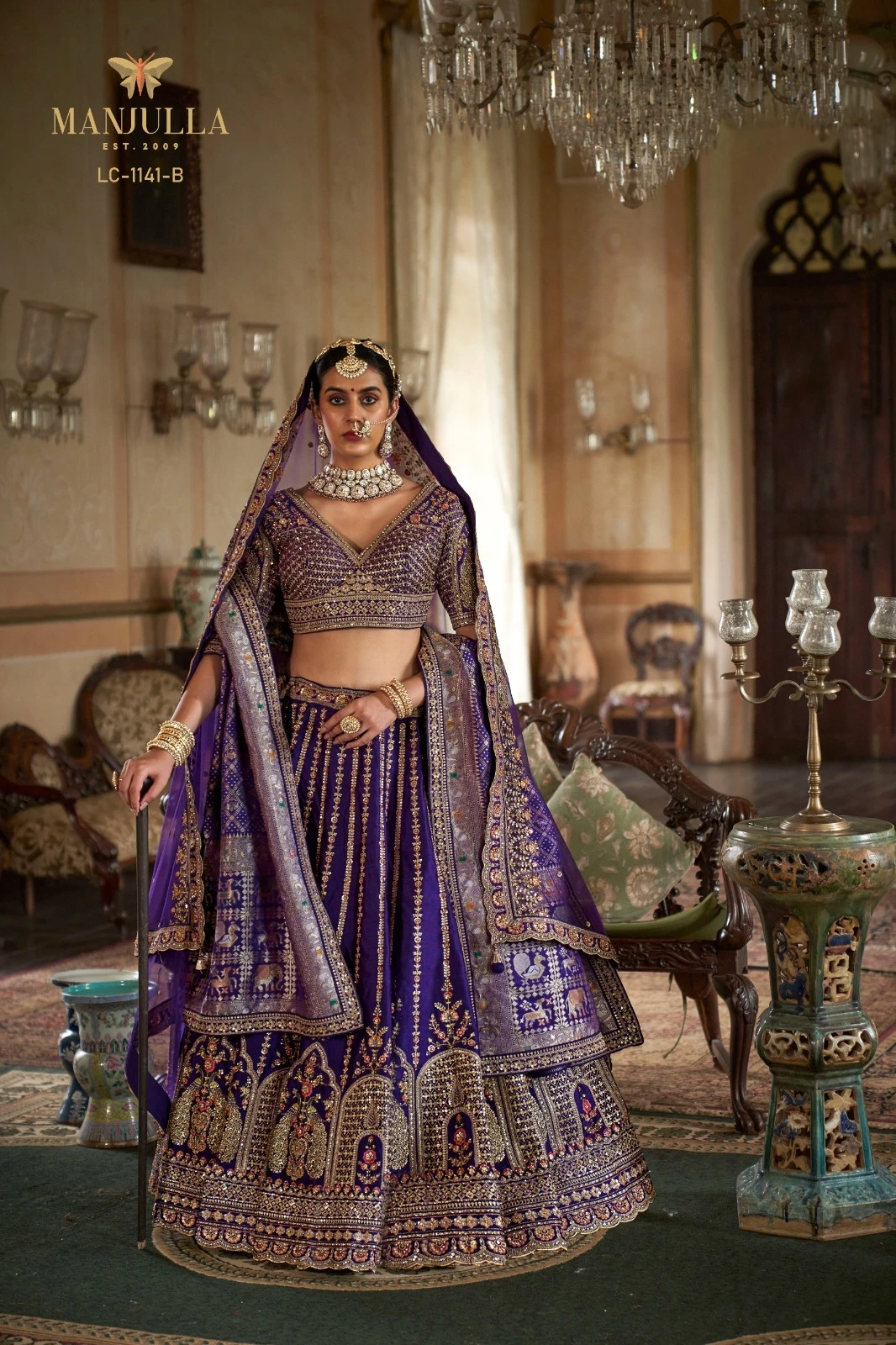 Manjulla Fashion Dulhan Vol-1-2-3-4 Bridal Lehenga Collection