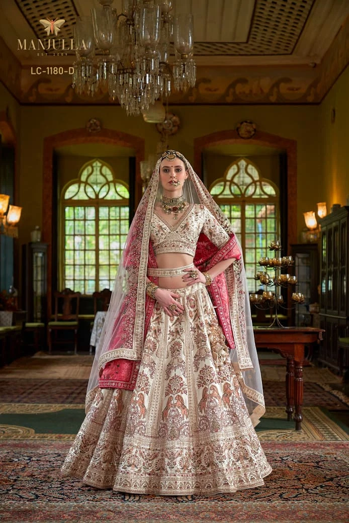 Manjulla Fashion Dulhan Vol-1-2-3-4 Bridal Lehenga Collection