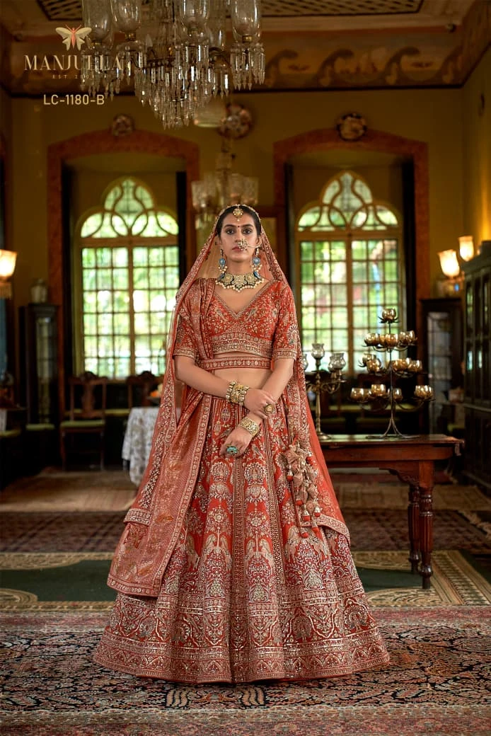 Manjulla Fashion Dulhan Vol-1-2-3-4 Bridal Lehenga Collection