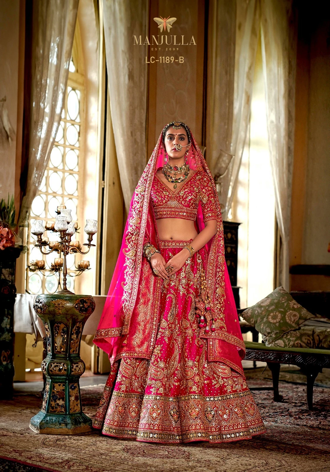 Manjulla Fashion Dulhan Vol-1-2-3-4 Bridal Lehenga Collection