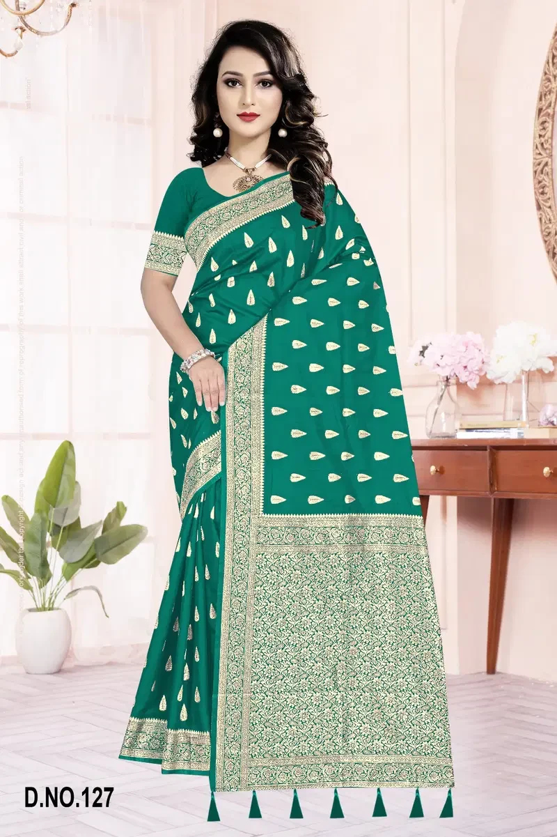 Minakshi Silk Vol 1 Pure Banarasi Silk Saree Collection