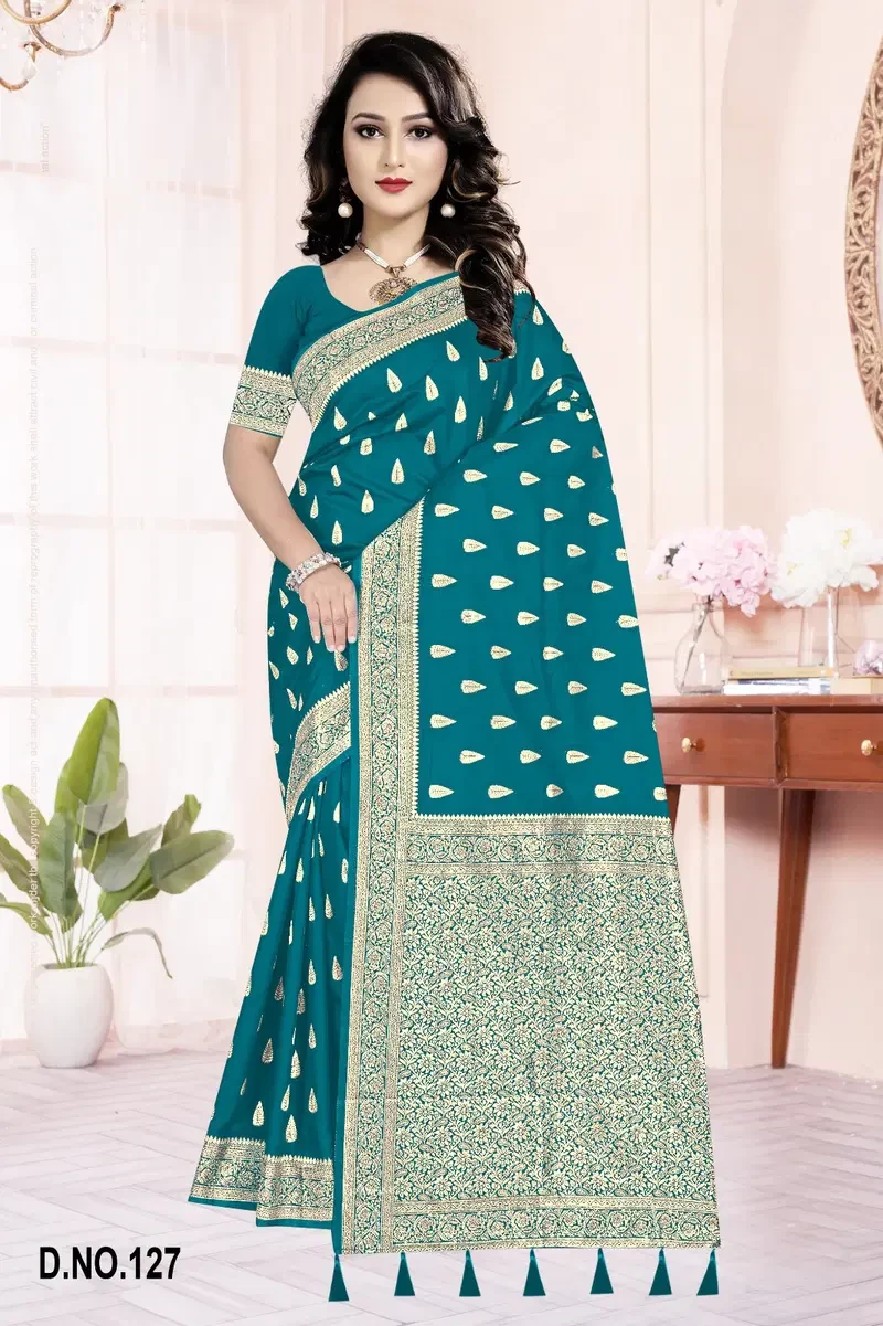 Minakshi Silk Vol 1 Pure Banarasi Silk Saree Collection