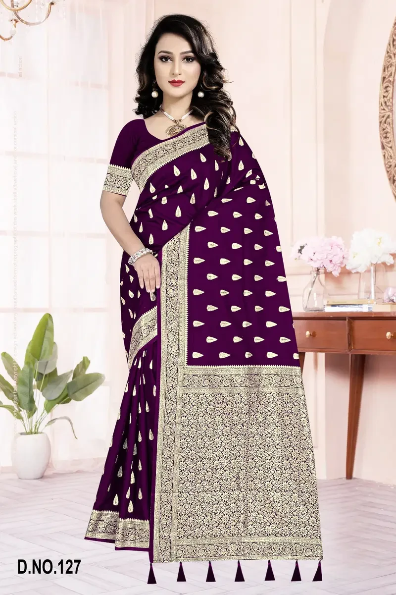 Minakshi Silk Vol 1 Pure Banarasi Silk Saree Collection
