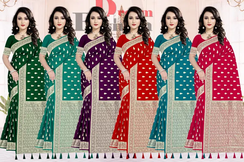 Minakshi Silk Vol 1 Pure Banarasi Silk Saree Collection