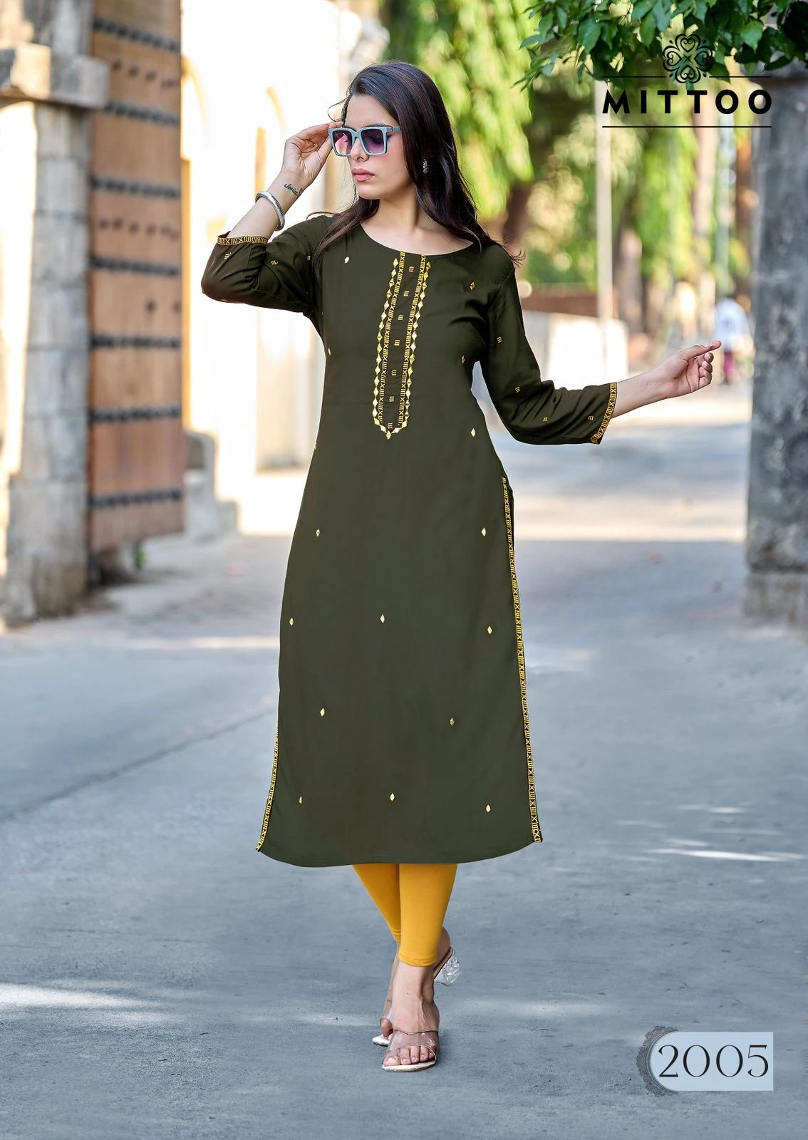 Mittoo Haya Rayon Kurti Collection