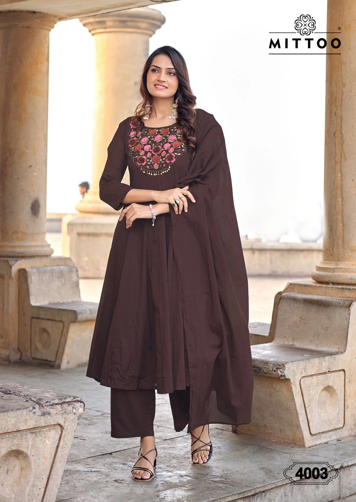 MITTOO Nazira Mull Cotton Suit