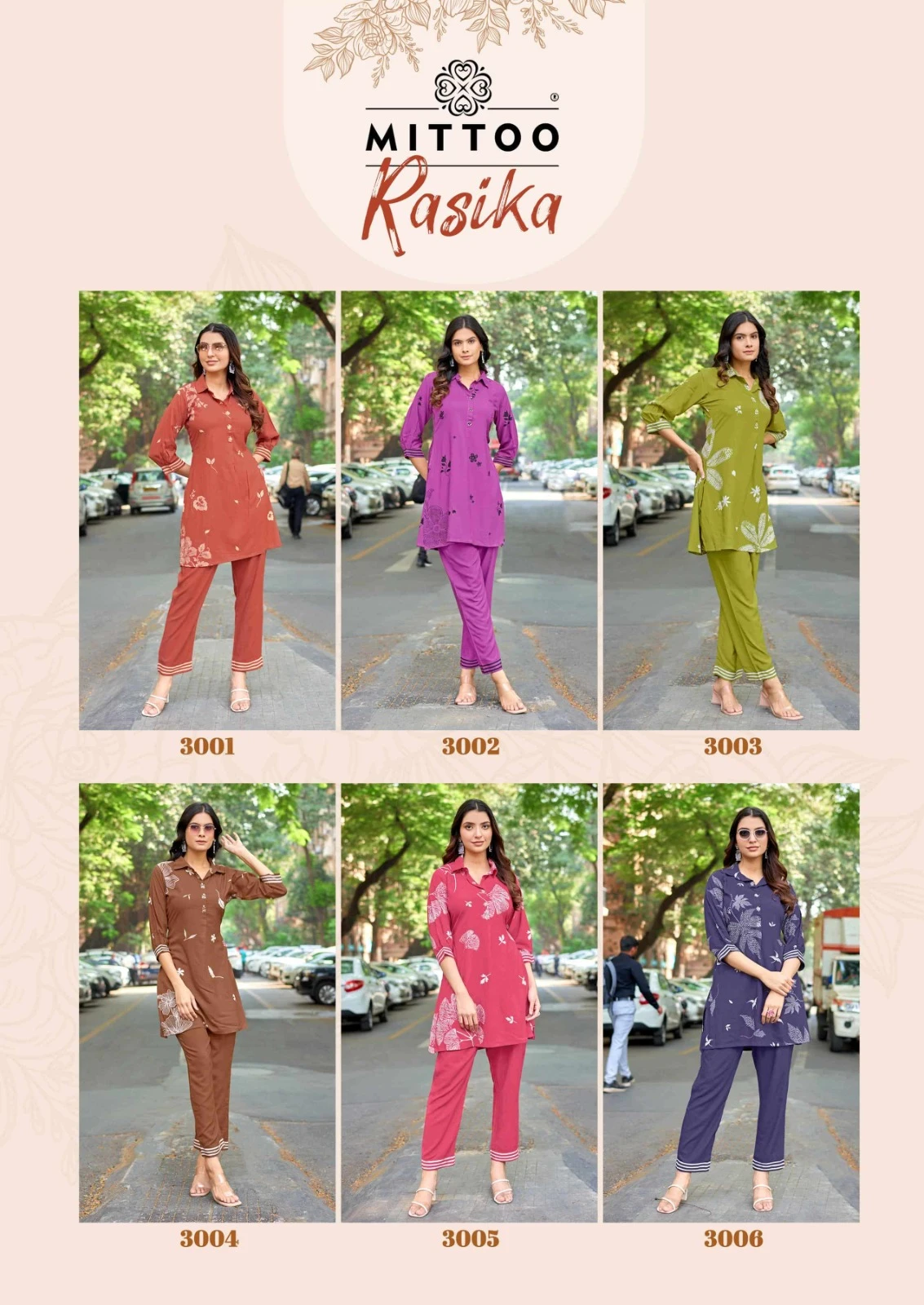 MITTOO Rasika Rayon Set