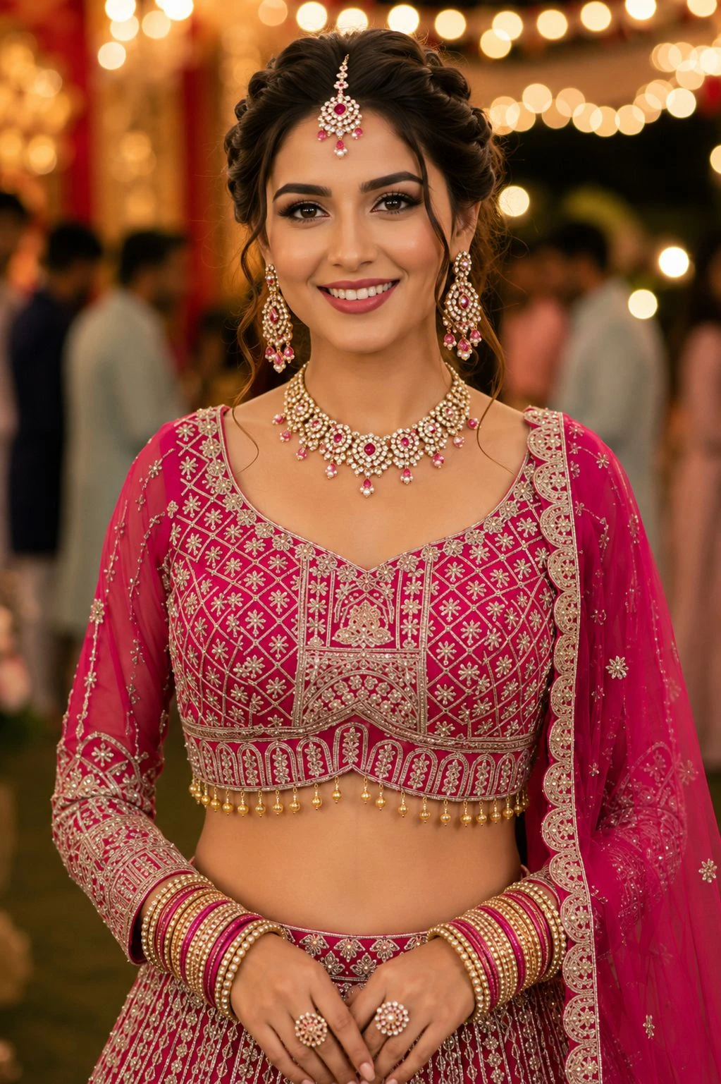 MRUDANGI Khyati Beads Lehenga Collection