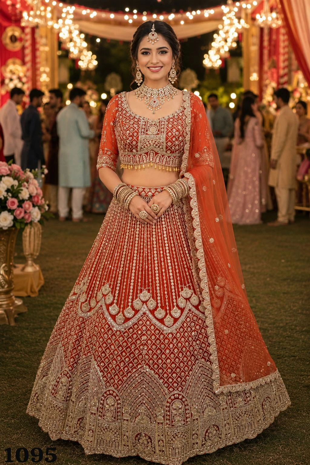 MRUDANGI Khyati Beads Lehenga Collection