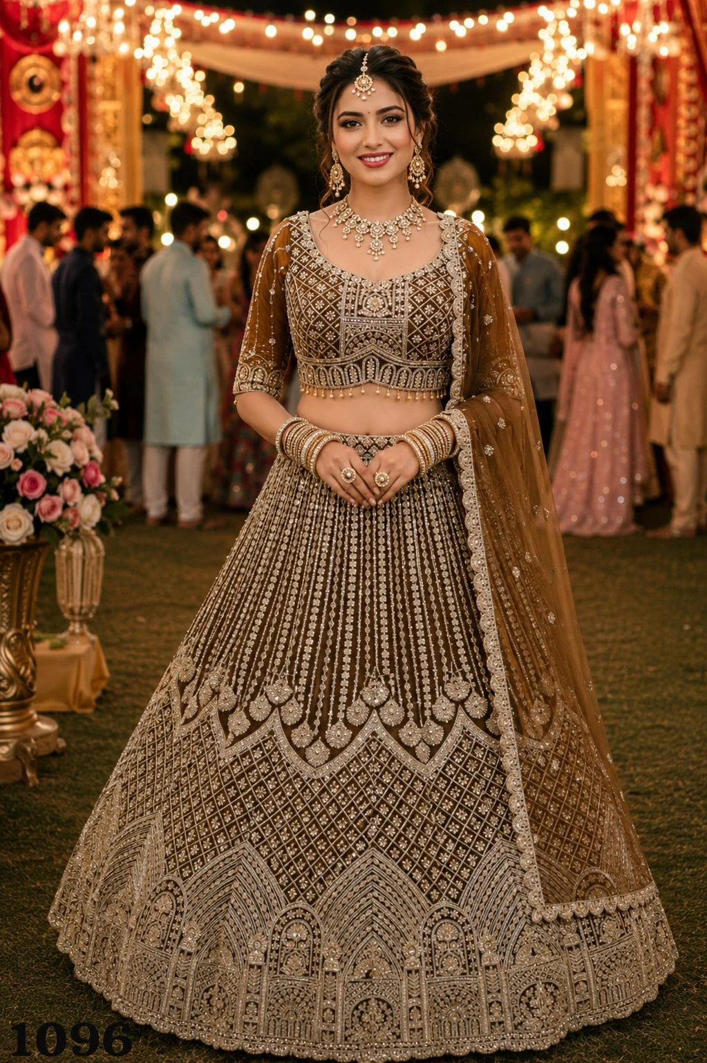 MRUDANGI Khyati Beads Lehenga Collection