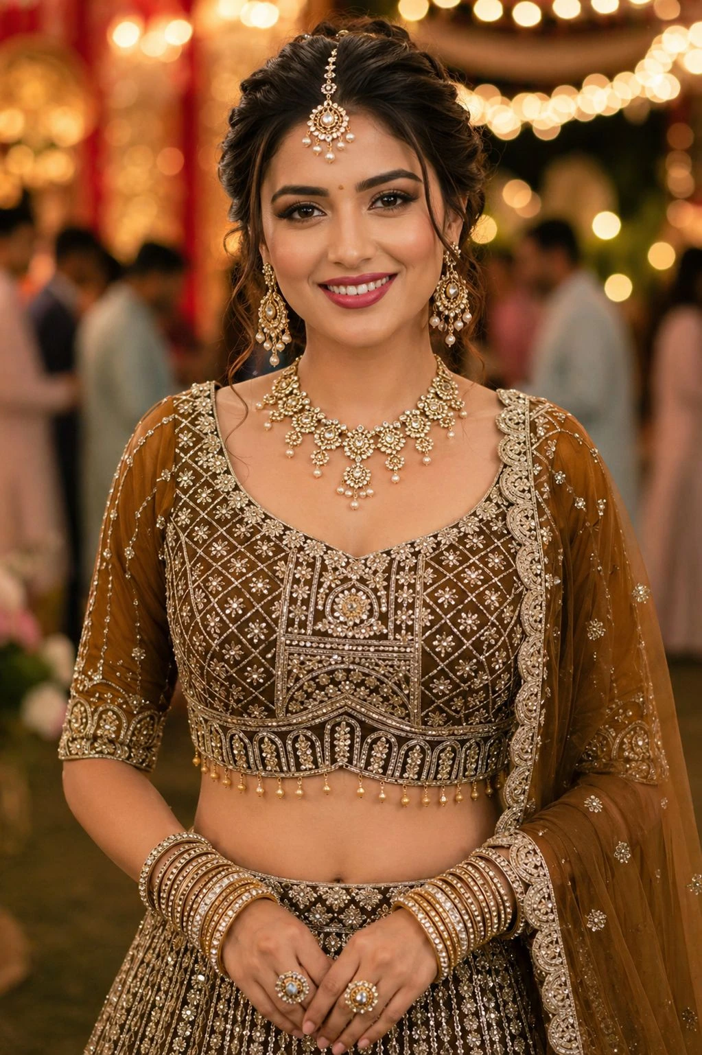MRUDANGI Khyati Beads Lehenga Collection