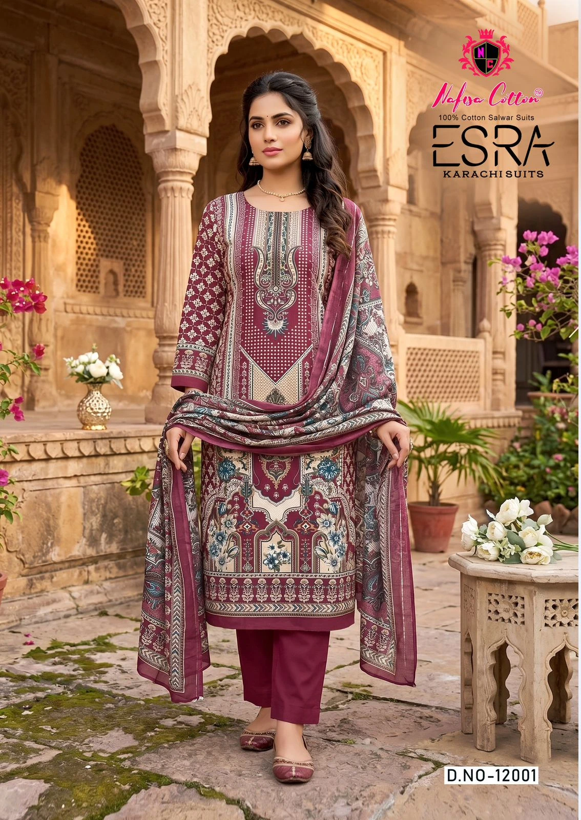 Nafisa Cotton Esra Vol 12