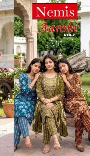 Nemis Aarohi Vol 2 Suit Set