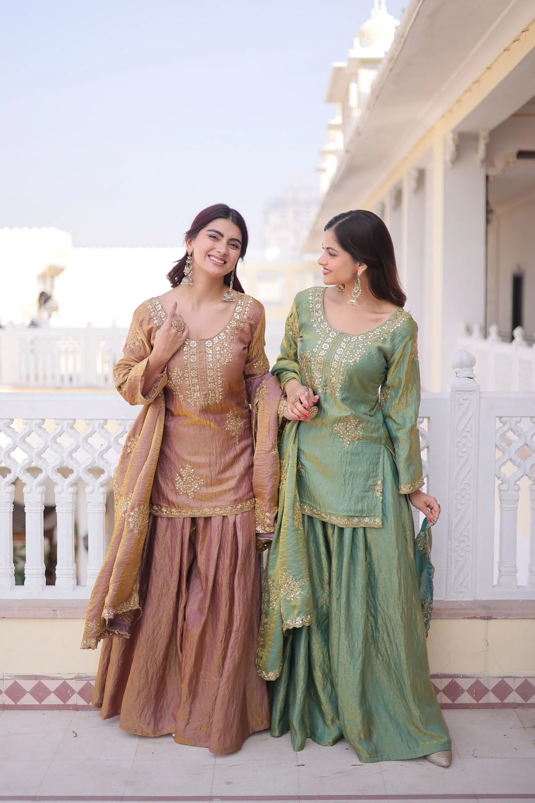 Premium Designer Top Sharara Dupatta Collection 2025