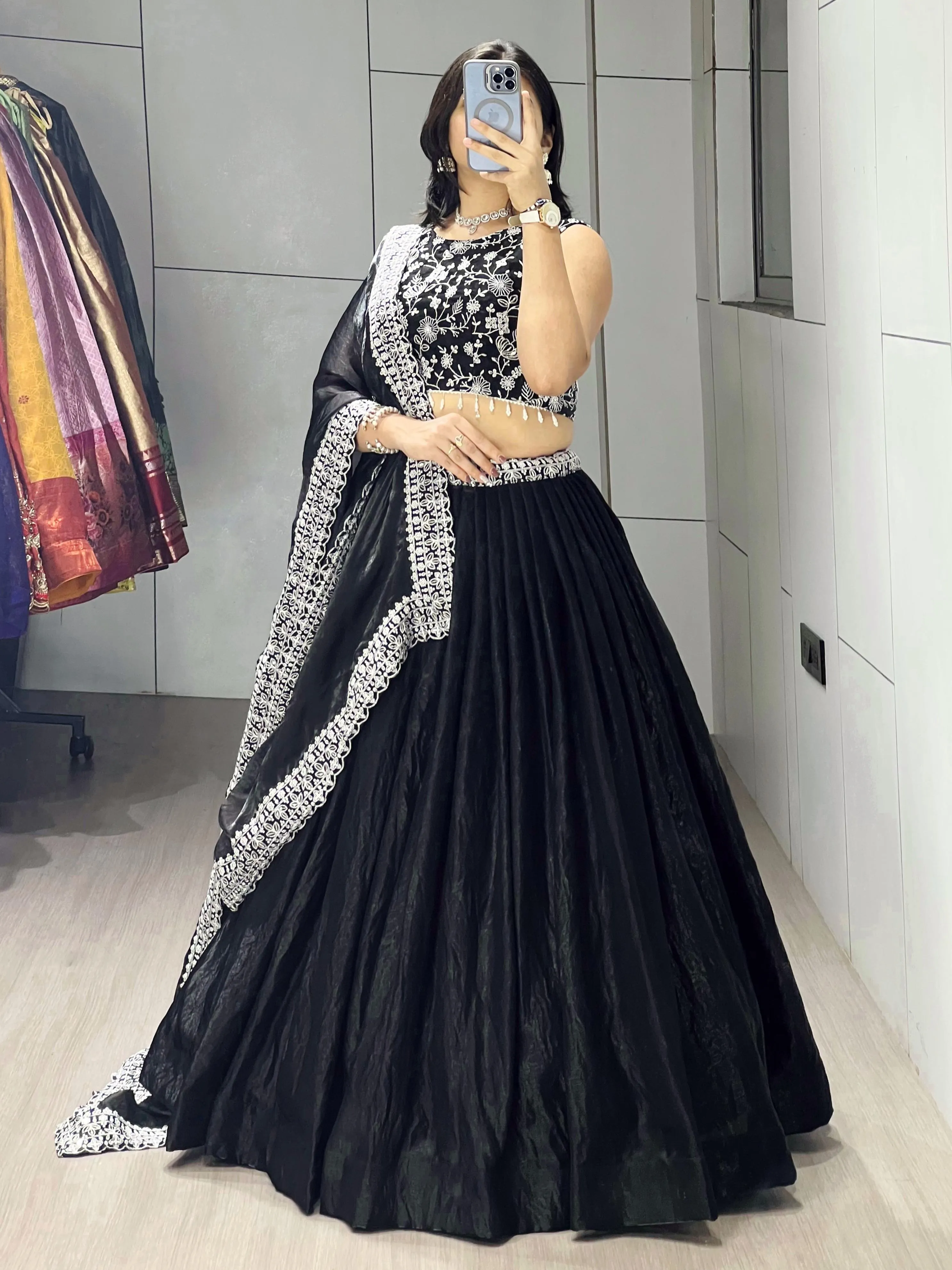 Premium Fendy Silk Lehenga Set