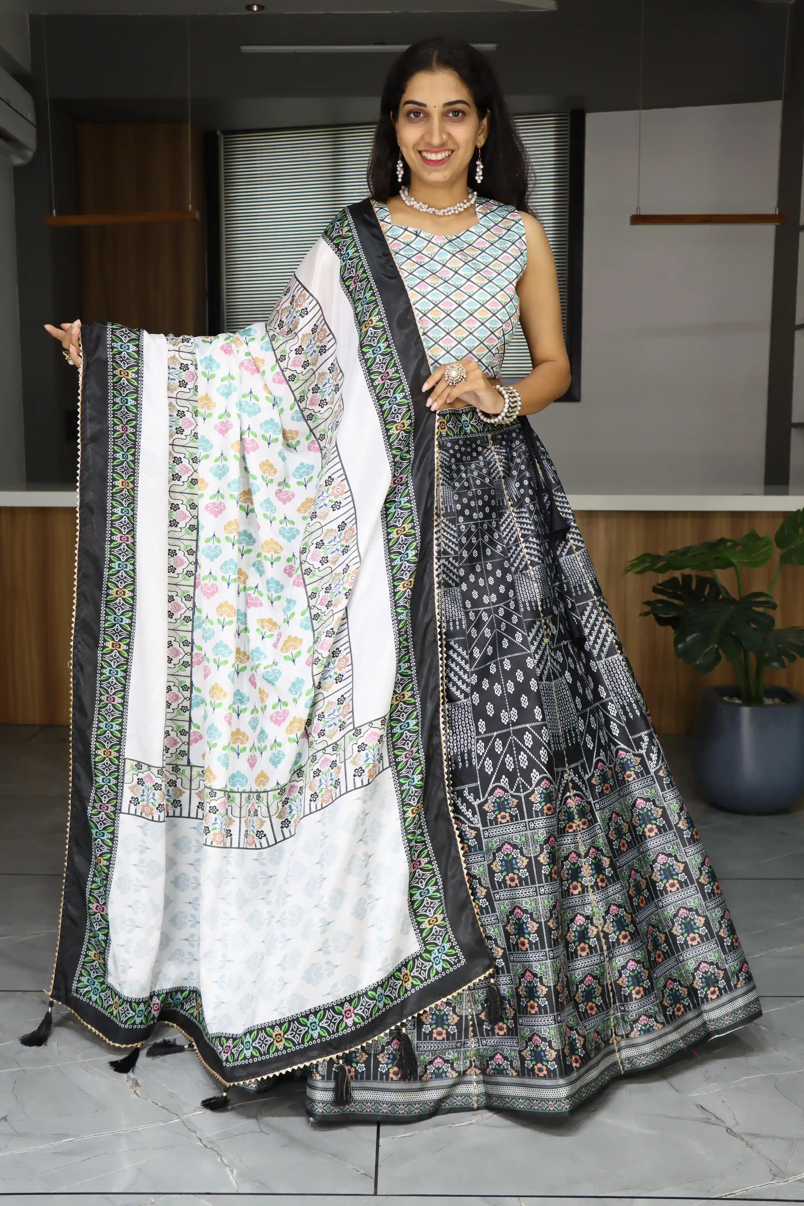 Printed Lehenga Collection GRTN7140 Series
