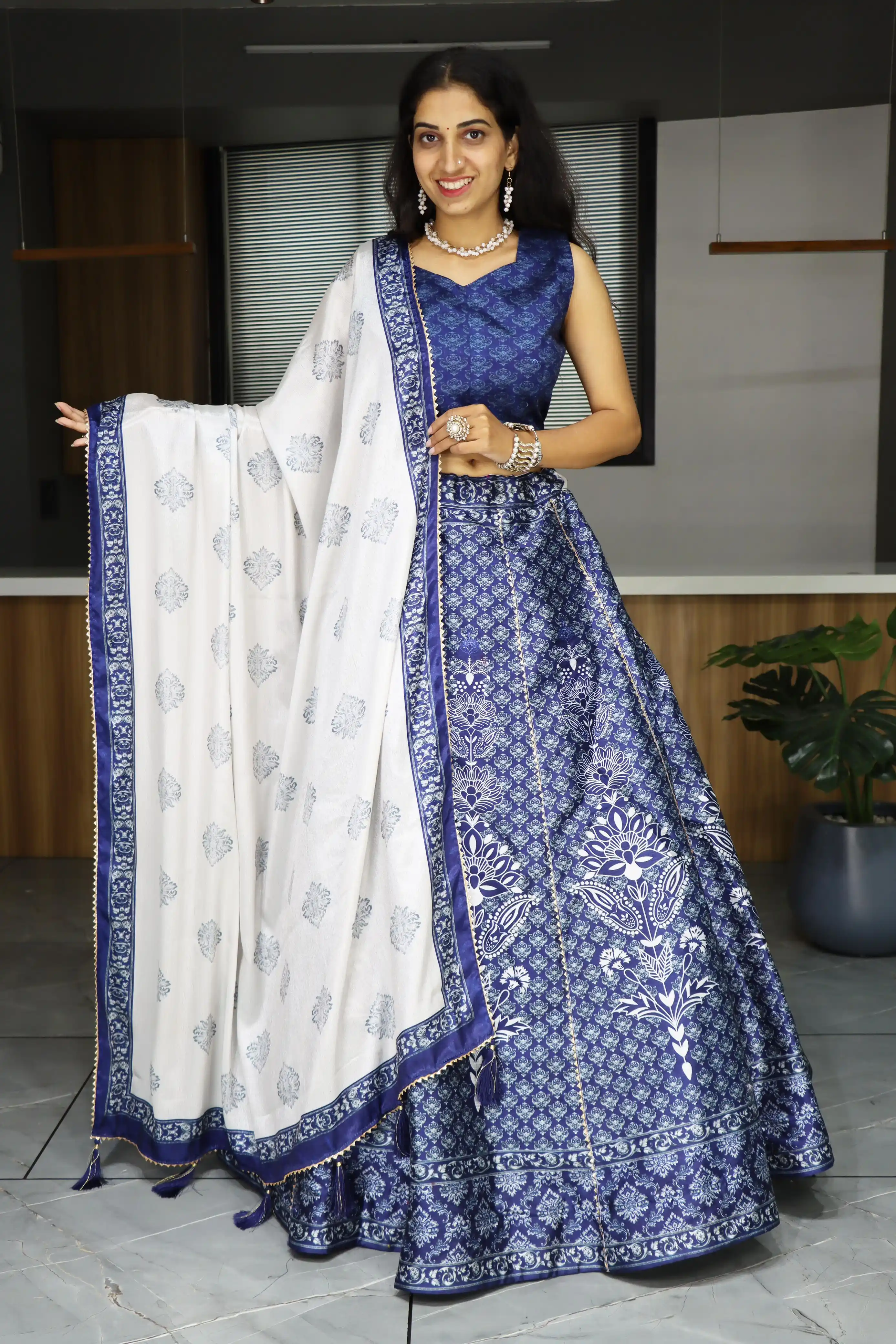 Printed Lehenga Collection GRTN7140 Series