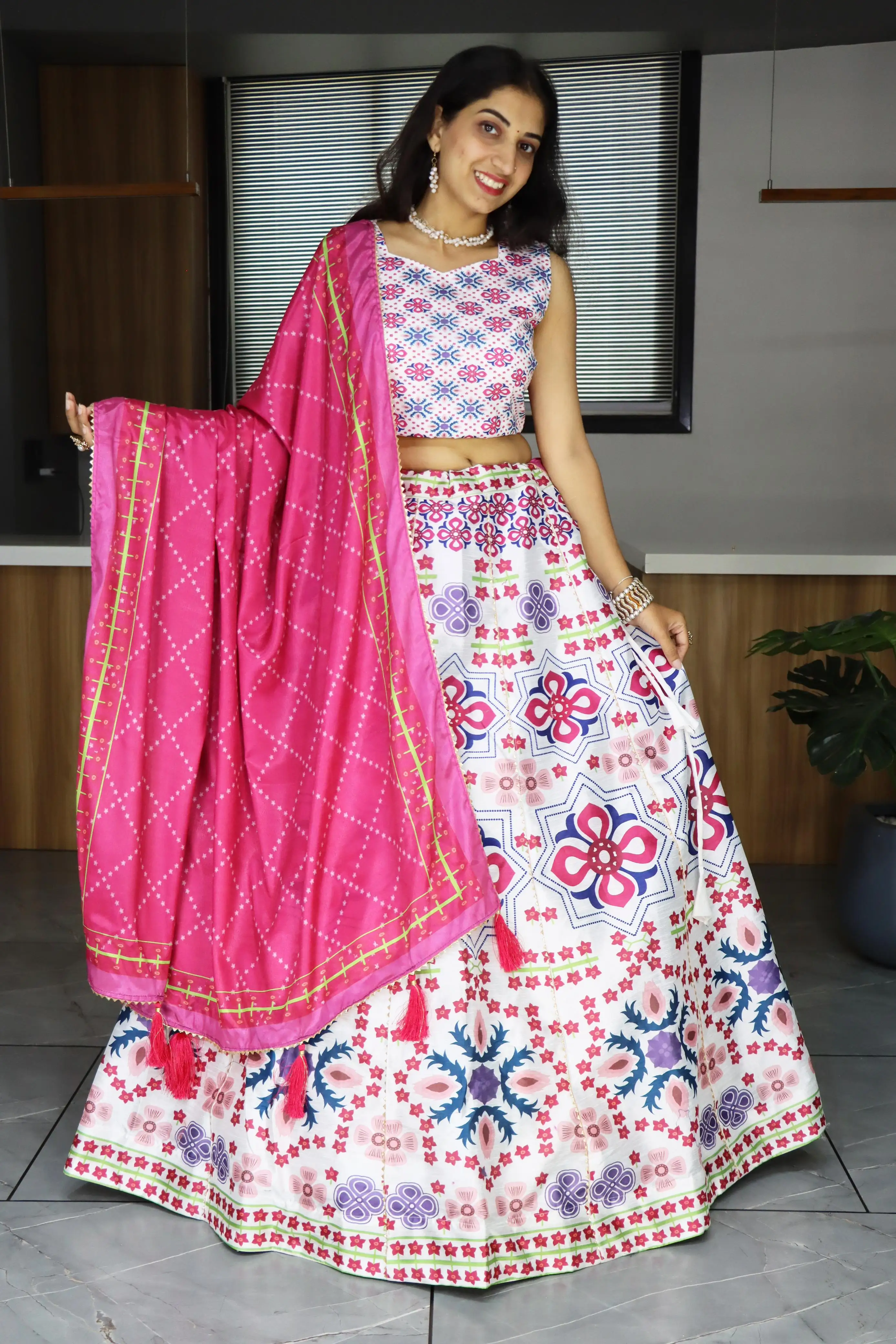 Printed Lehenga Collection GRTN7140 Series