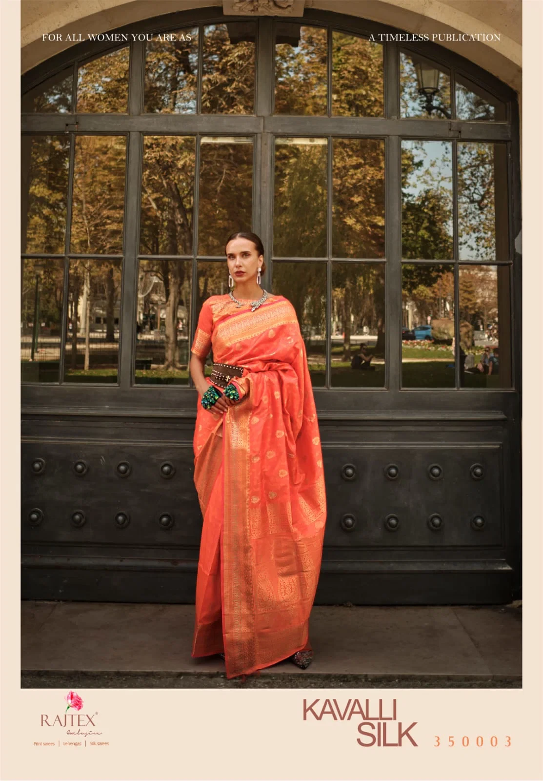 Rajtex Kavalli Silk Soft Silk Handloom Weaving Saree Collection